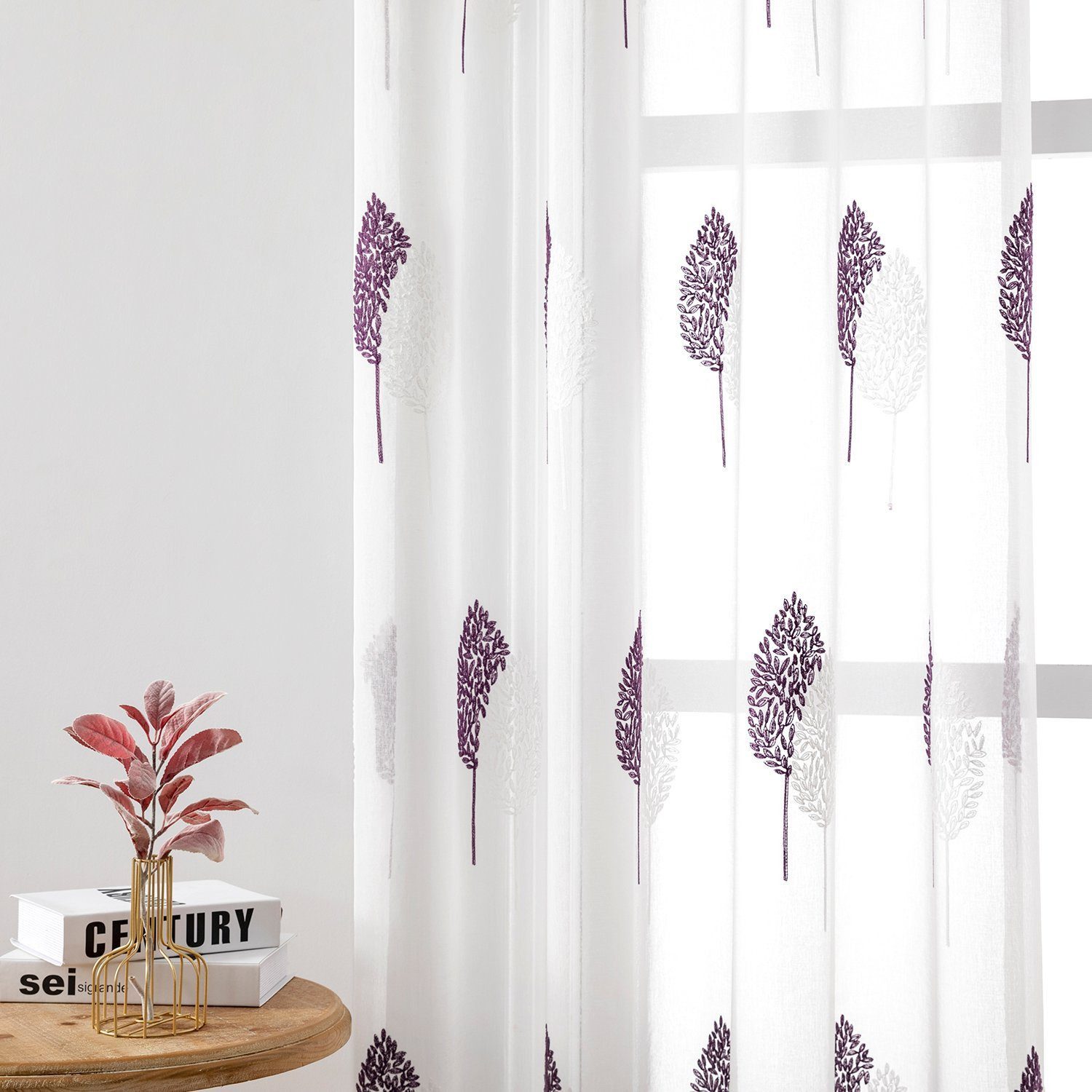 BYSURE Vorhang, Ösen (2 St), transparent, günstig online kaufen