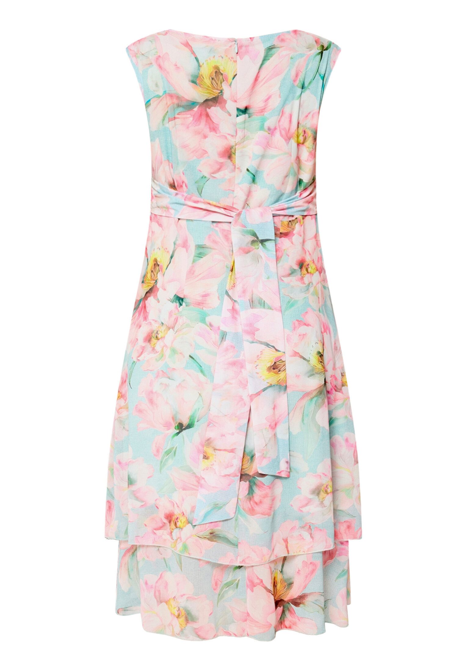 Betty Barclay Chiffonkleid Damen mit Bindegürtel