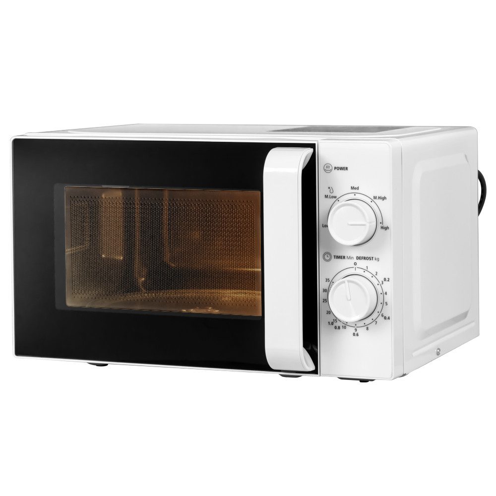 Smad Mikrowelle, Mikrowelle, 20 l, Um 360° drehbare Basis, Schnelles Kochen, Einfache Reinigung