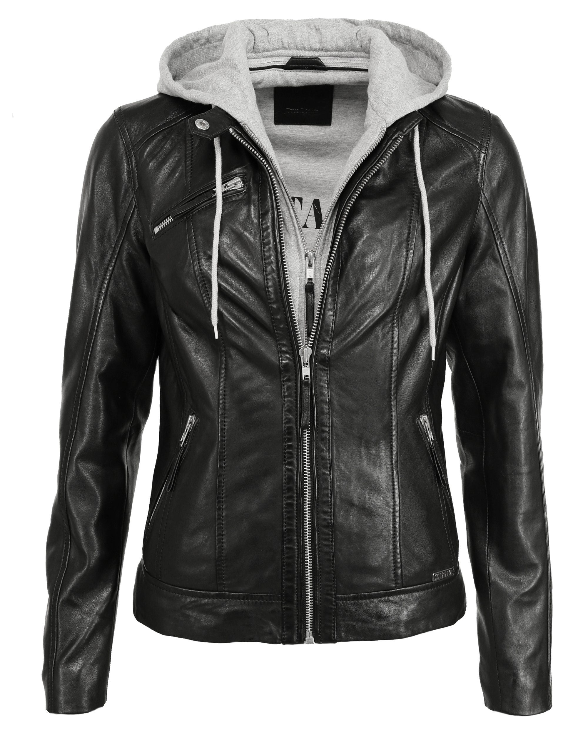 31020148 Lederjacke MUSTANG black