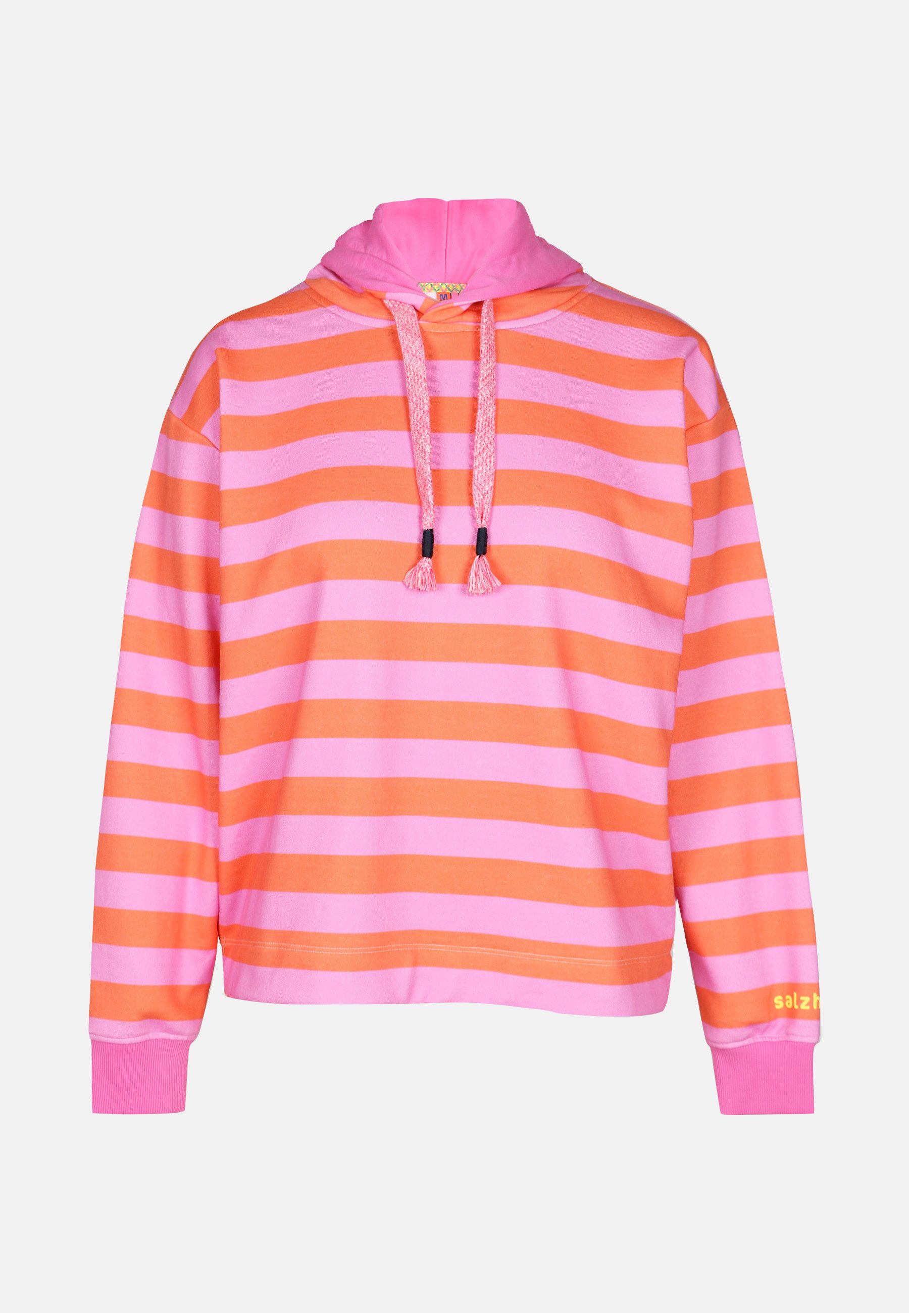 salzhaut Hoodie ADEBAAR Damen normale Passform Damen Kapuzenpullover– lässig, frisch und nordisch charmant!