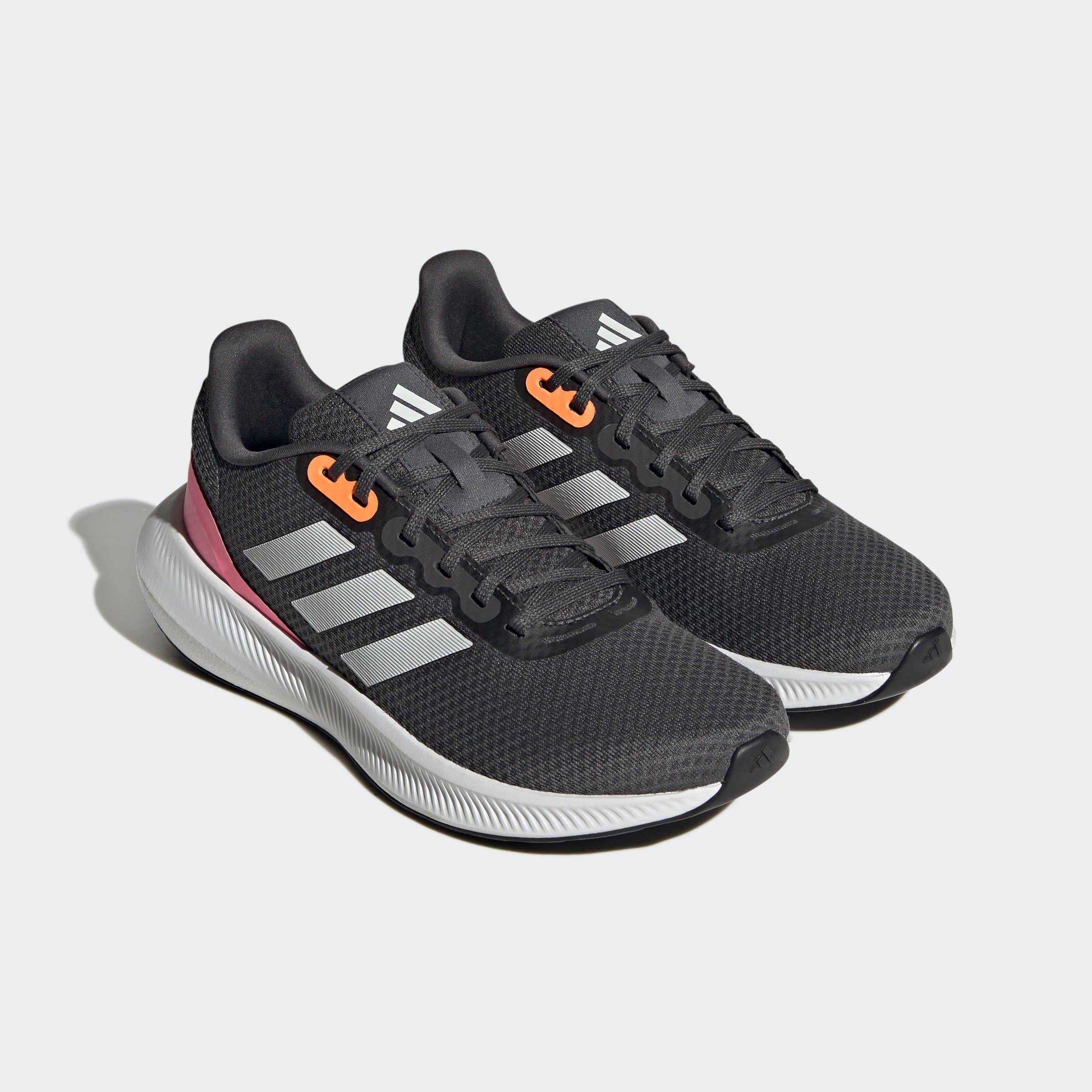 3 adidas / / Crystal Grey Laufschuh RUNFALCON Six Performance Pink Beam White