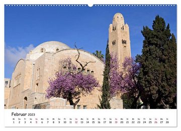 CALVENDO Wandkalender Traumziel Israel (Premium, hochwertiger DIN A2 Wandkalender 2023, Kunstdruck in Hochglanz)