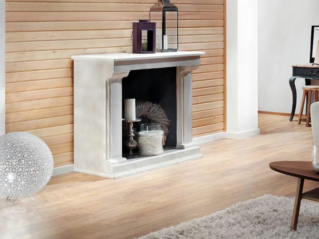 osmo Deckenleiste Wand- und Deckenleiste, Hohlkehlleiste Fichte astig, farblos gew, Holz