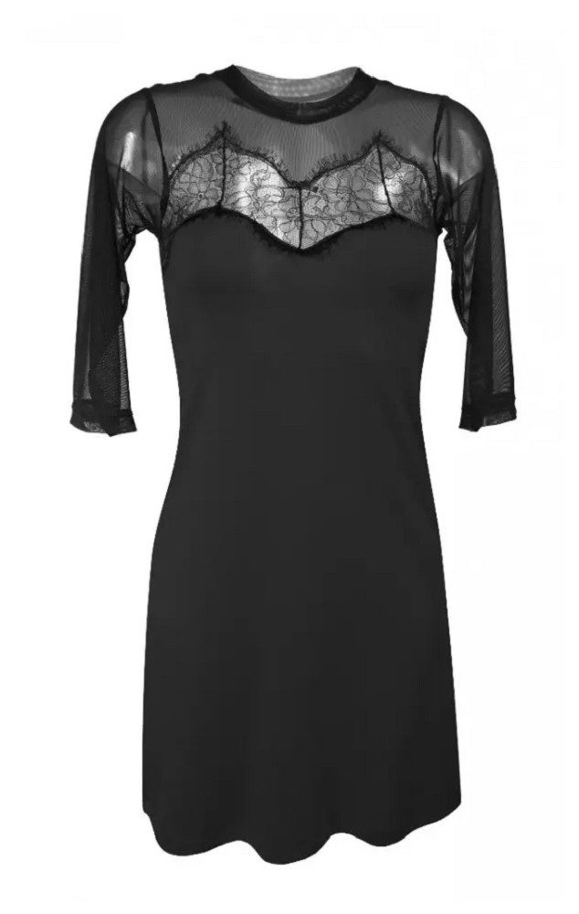 DKaren Nachthemd mit 3/4 Ärmel, dezent transparent günstig online kaufen