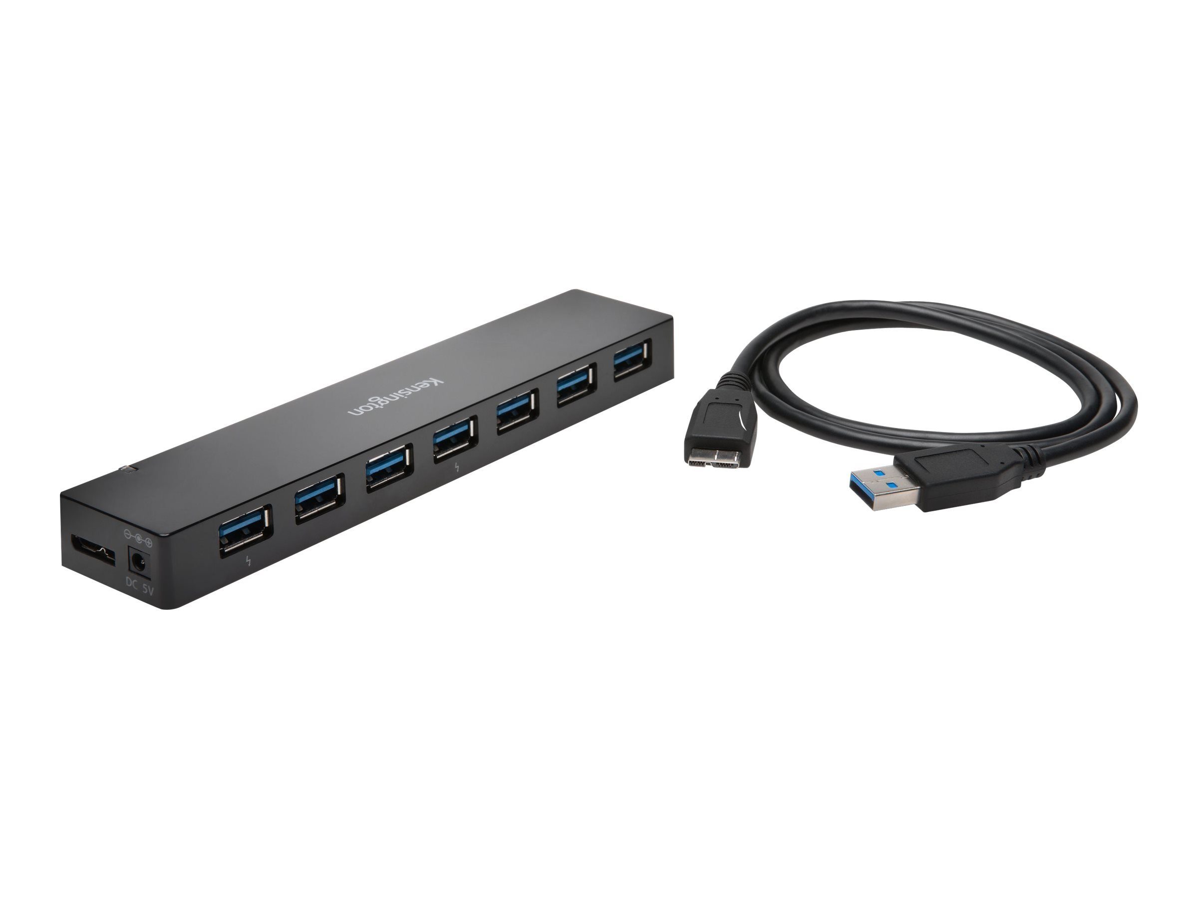 KENSINGTON KENSINGTON USB 3.0 7-Port Hub + Charging Netzwerk-Switch