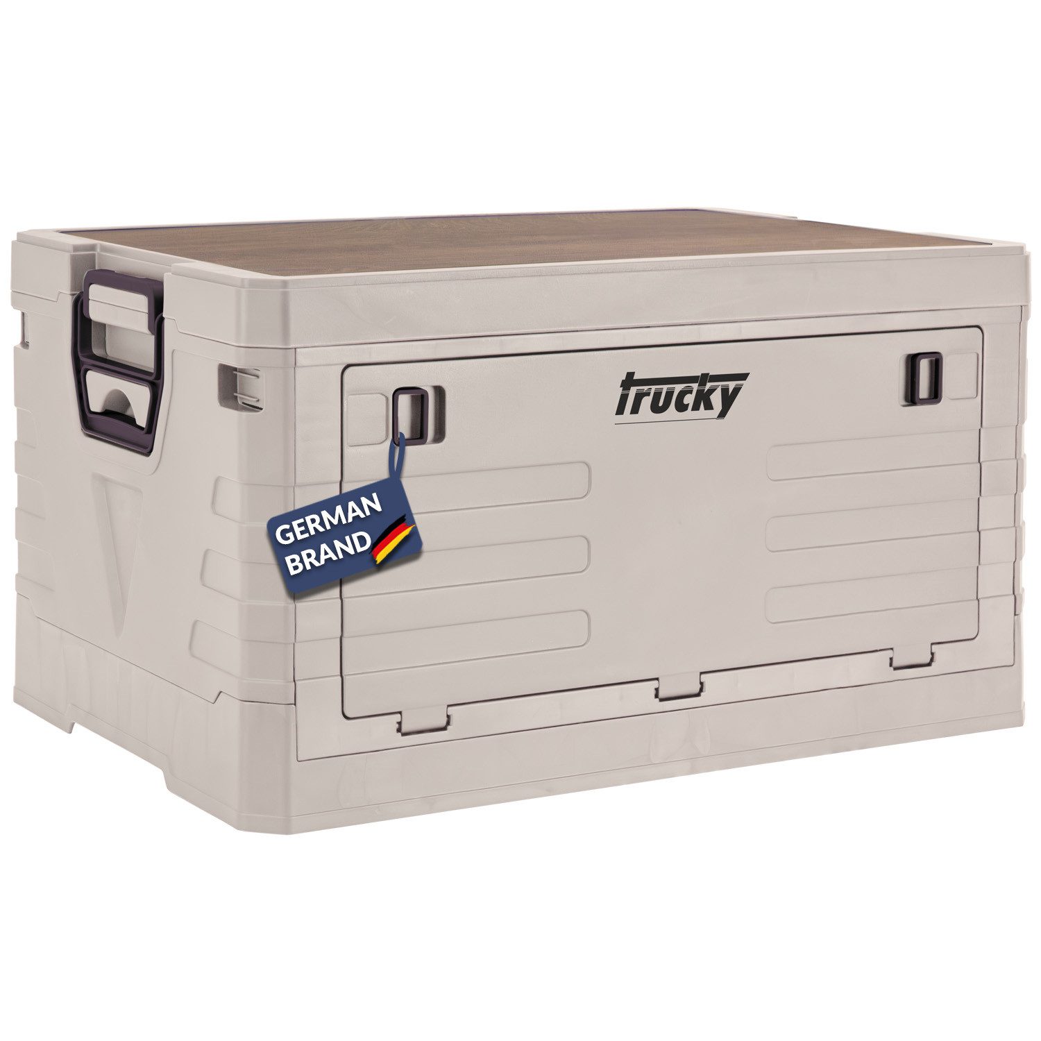 Trucky Faltbox Storage Box Camping Klappbox Klappkiste faltbar Beige Auswahl