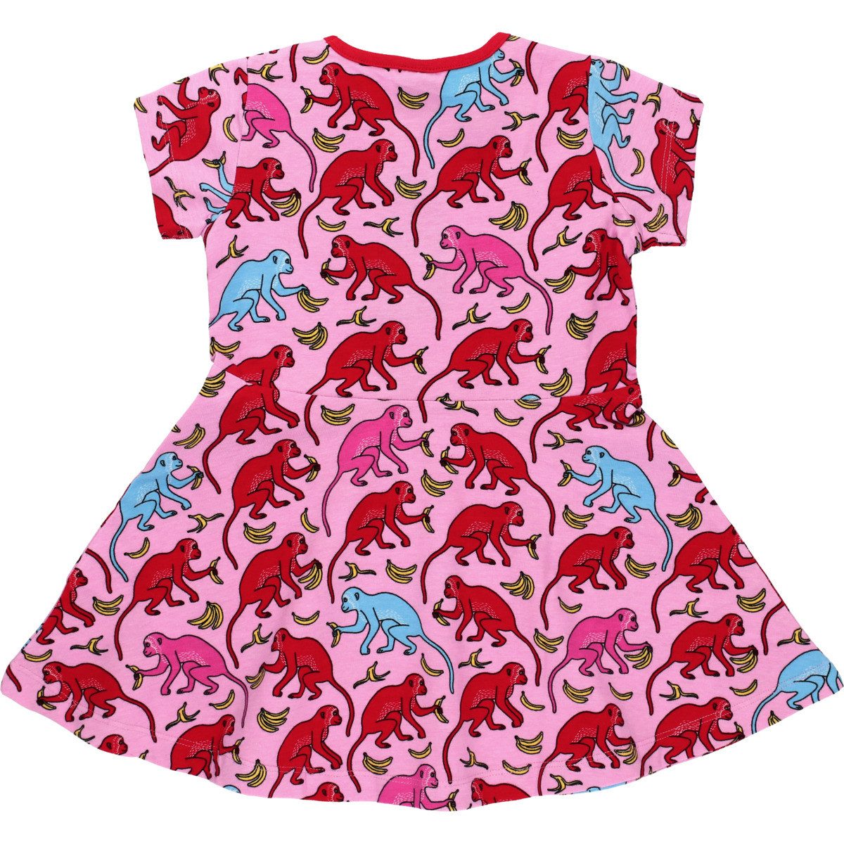 Villervalla Jerseykleid Affe Mädchen (1-tlg) Bekleidung, Outfit, Dress, Robe, Sommerkleid