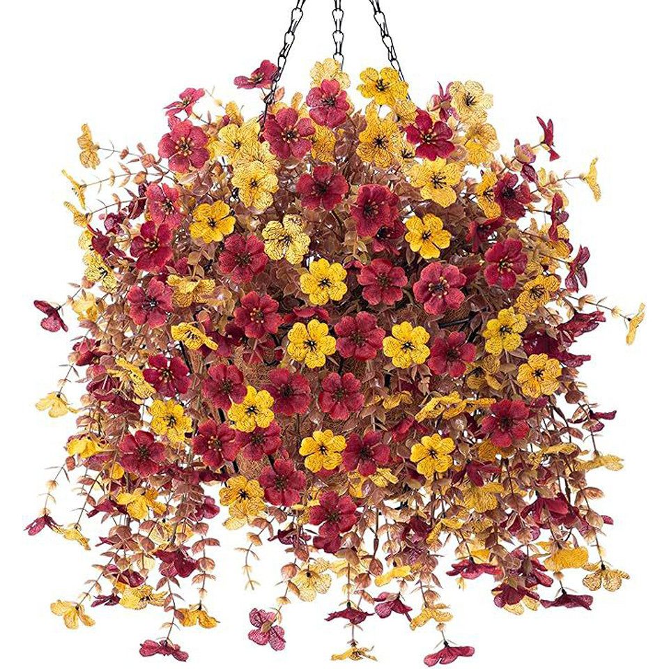 Kunstblumenstrauß Outdoor-Dekor Kunstblumen, Künstliche Veilchensträuße, Co günstig online kaufen