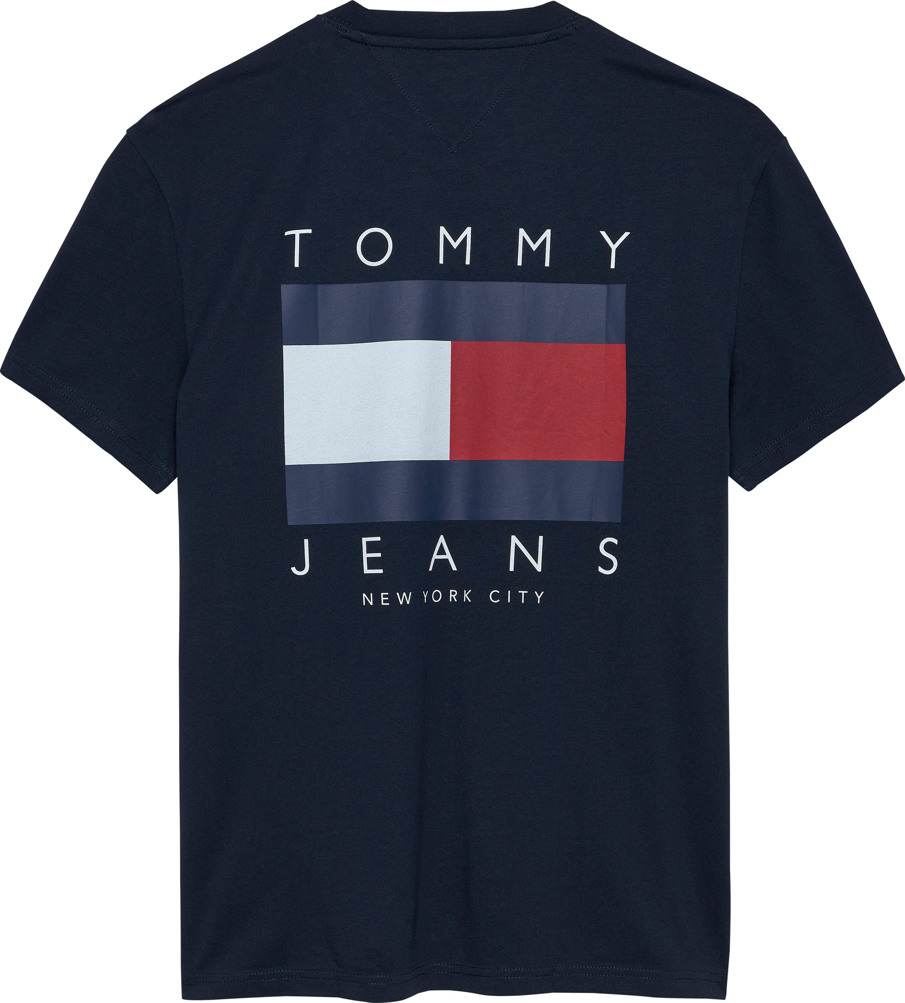 Tommy Jeans T-Shirt TJM REG FLAG GRAPH BCKPRNT T EXT Mit Rundhalsausschnitt – Bild 5 von 5