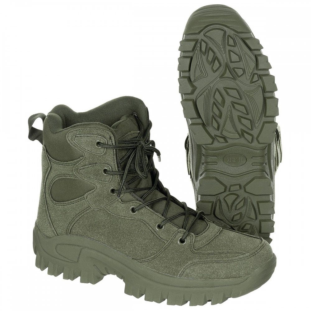 MFH Stiefel, Commando, oliv, knöchelhoch - günstig online kaufen