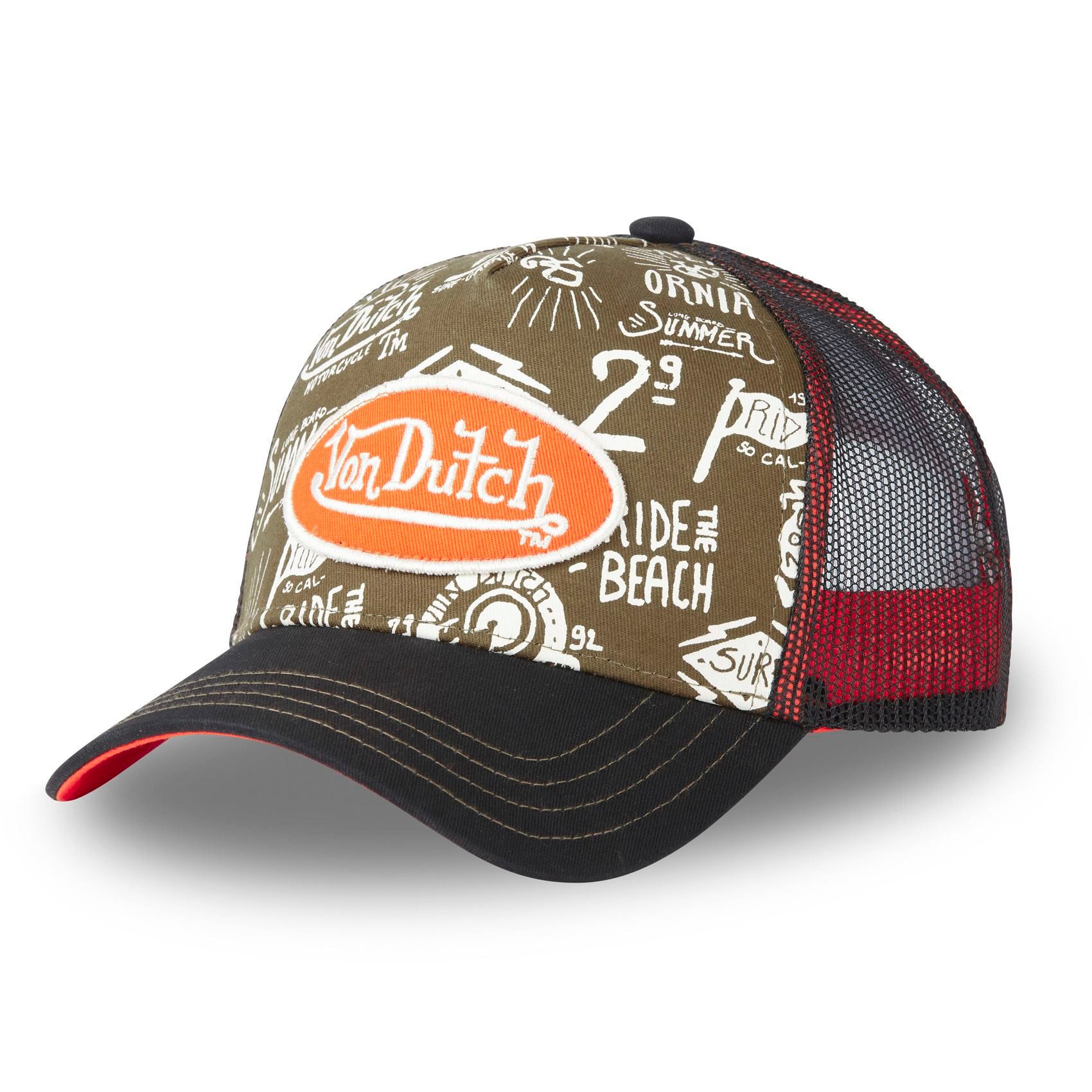 Trucker Cap Von Dutch Originals Trucker Cap - PATTERN Snapback