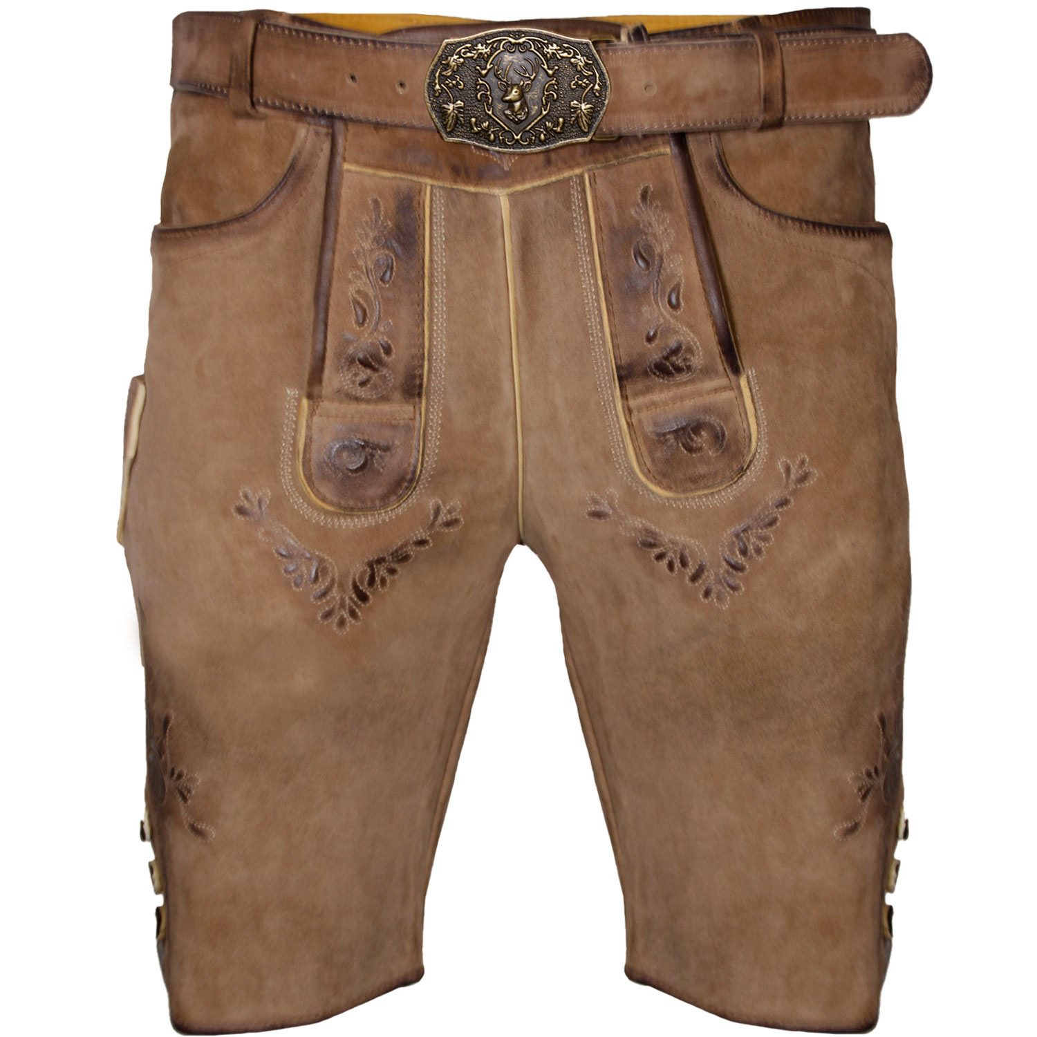 Maddox Trachtenlederhose MADDOX Kurze Herren Lederhose günstig online kaufen