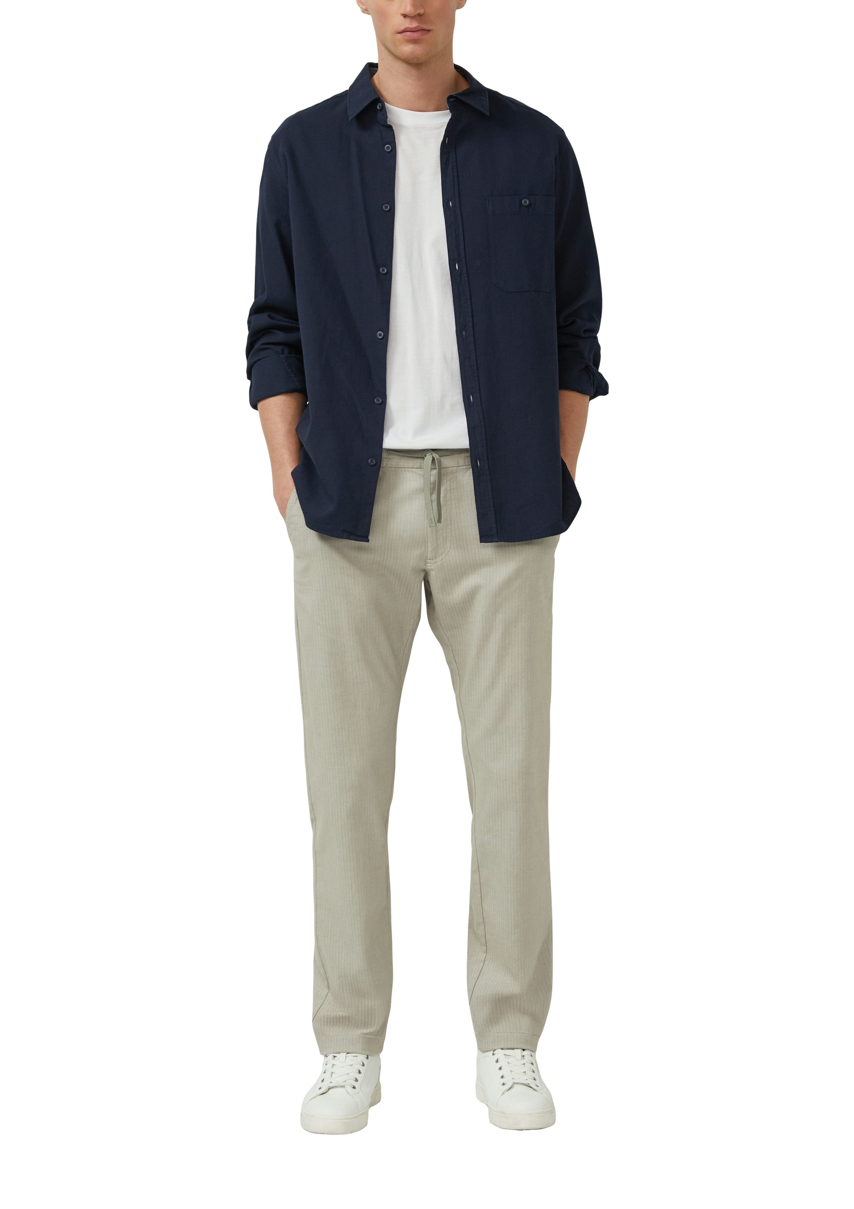s.Oliver Chinohose mit Stretch und elastichem Bund