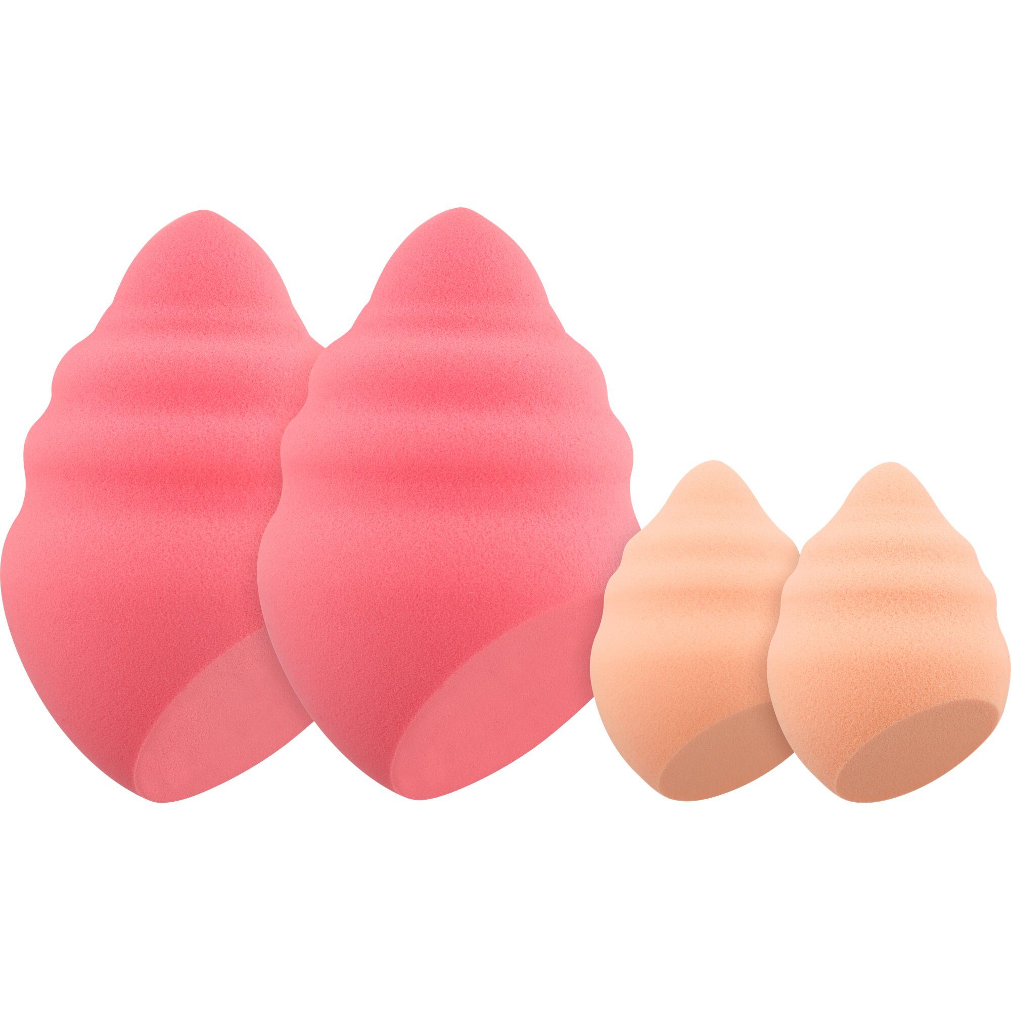 Essence Make-up Schwamm Disney THE LITTLE MERMAID make-up and concealer sponges, Set, 4 tlg.