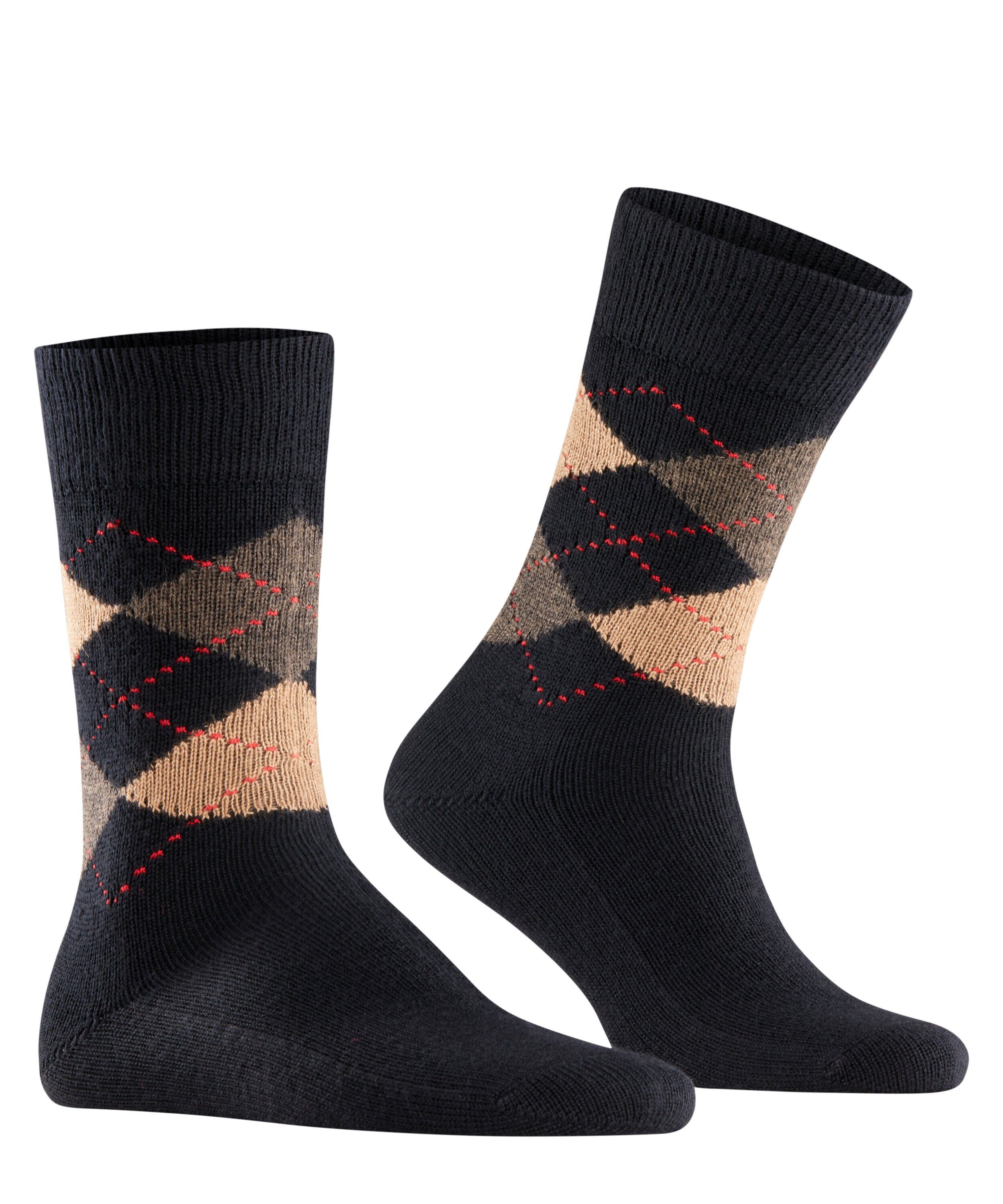 Socken Burlington (1-Paar) (3014) Preston black-sahara