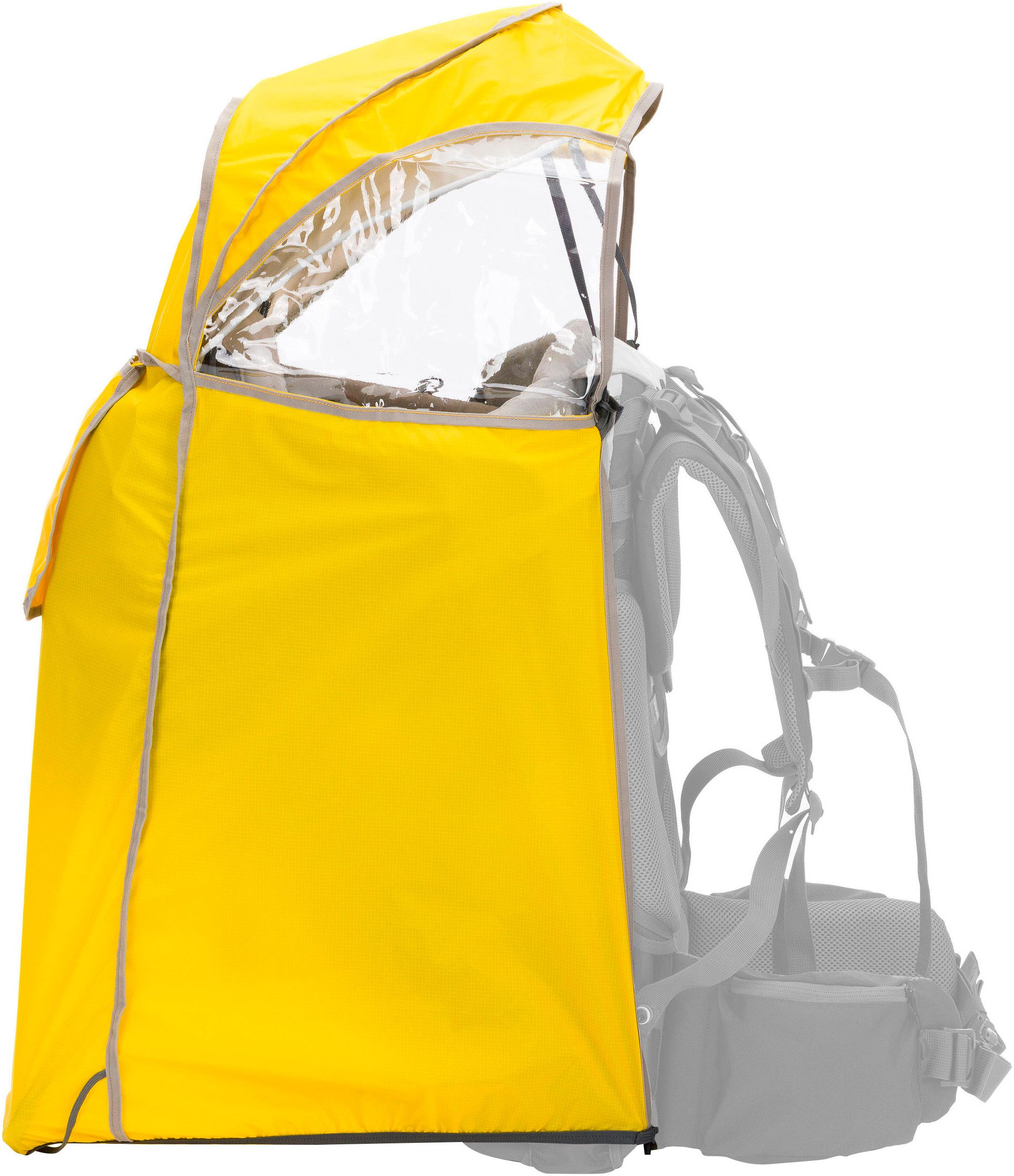 Fillikid Kinderwagen-Regenschutzhülle Regenschutz für Rückentrage