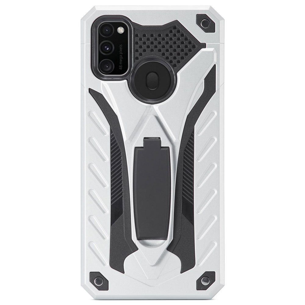 FITSU Handyhülle Hülle für Samsung Galaxy M21 Handyhülle Cover Case Handyschale 6,4 Zoll, Robuste Handyhülle Outdoor Case stabile Schutzhülle mit Eckenschutz
