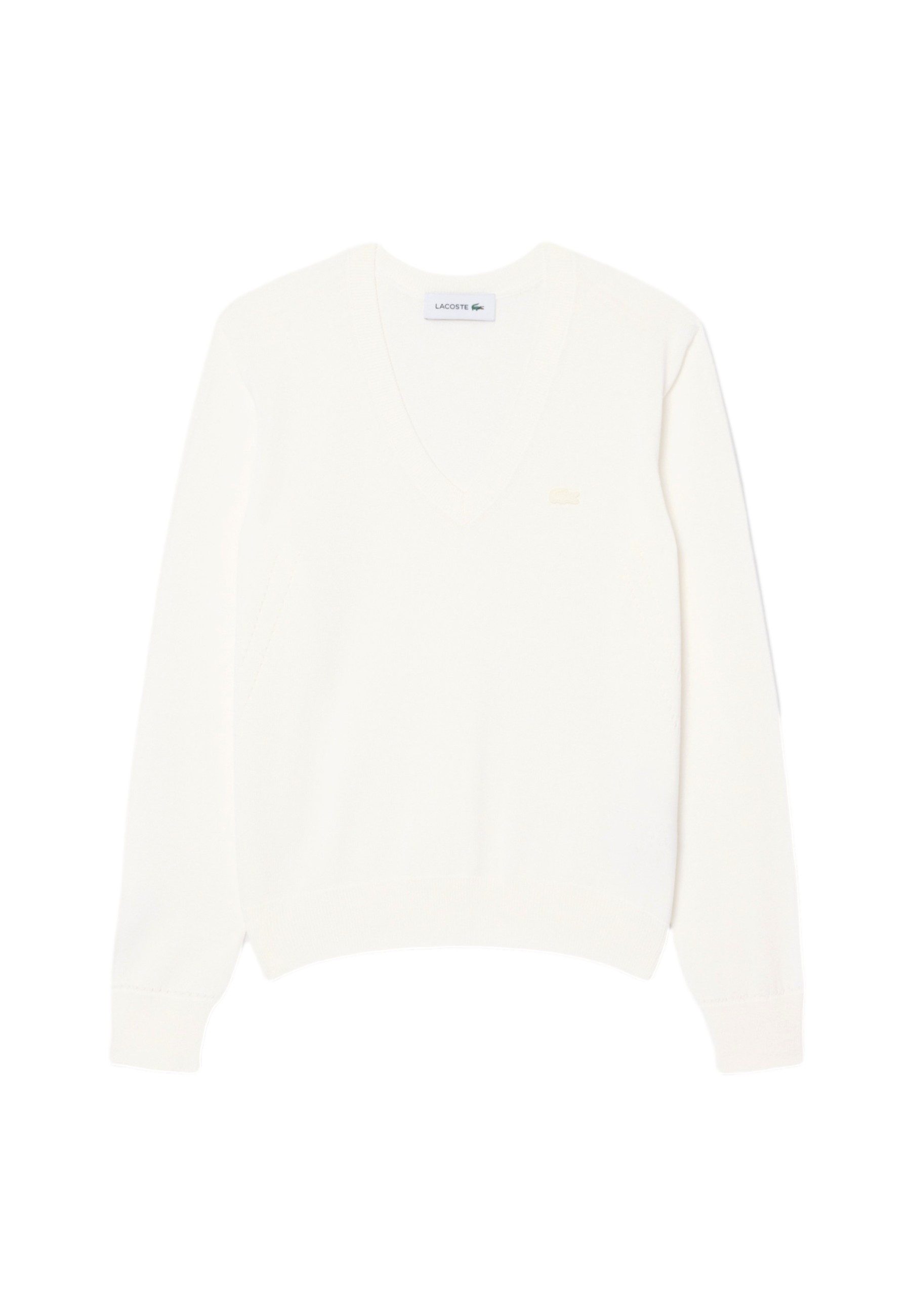 Lacoste Strickpullover Pullover Strickpullover V-Neck (1-tlg)