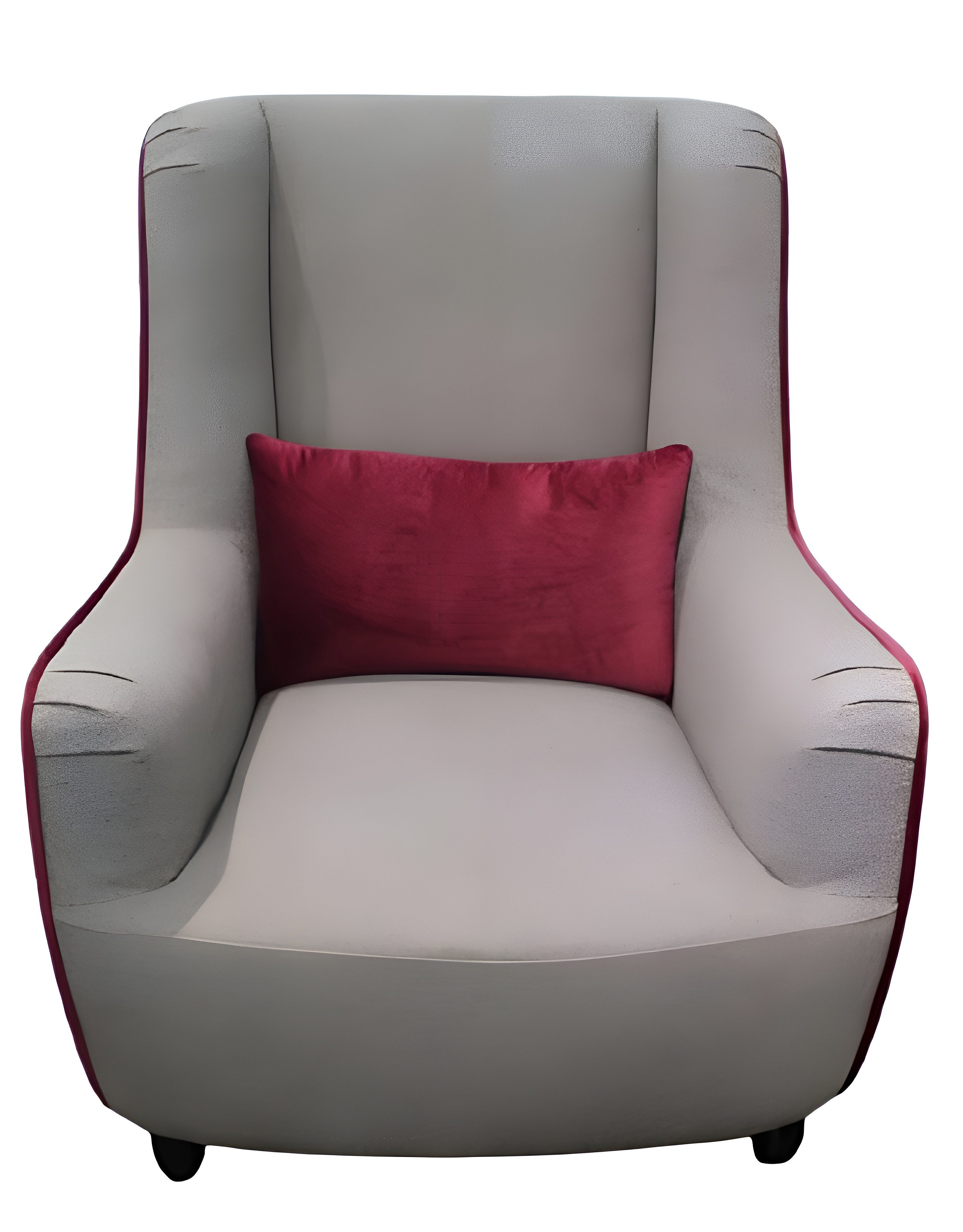 Xlmoebel Sessel Luxus-Loungesessel aus Metall mit gepolsterter Sitzfläche (Sessel), Hergestellt in Europa