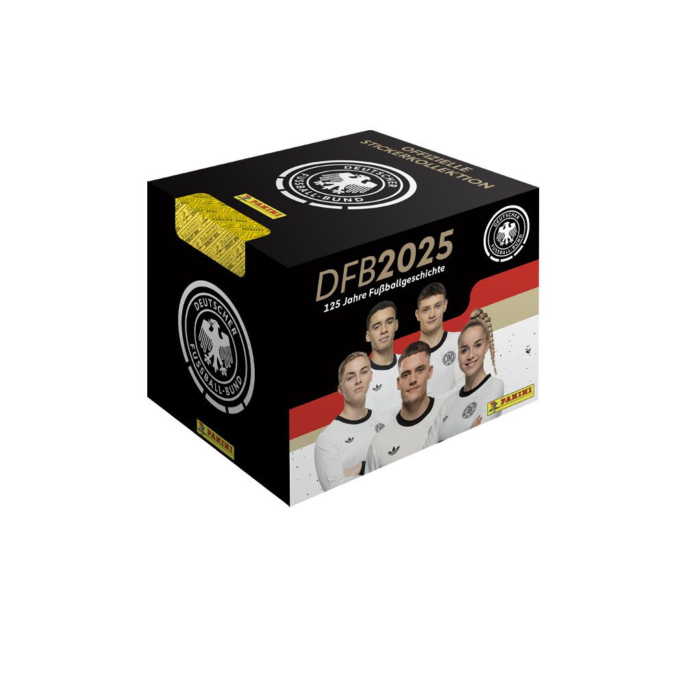 Panini Sammelkarte DFB 2025 125 Jahre Fußballgeschichte Sammelsticker 1 Display (36 Tüten