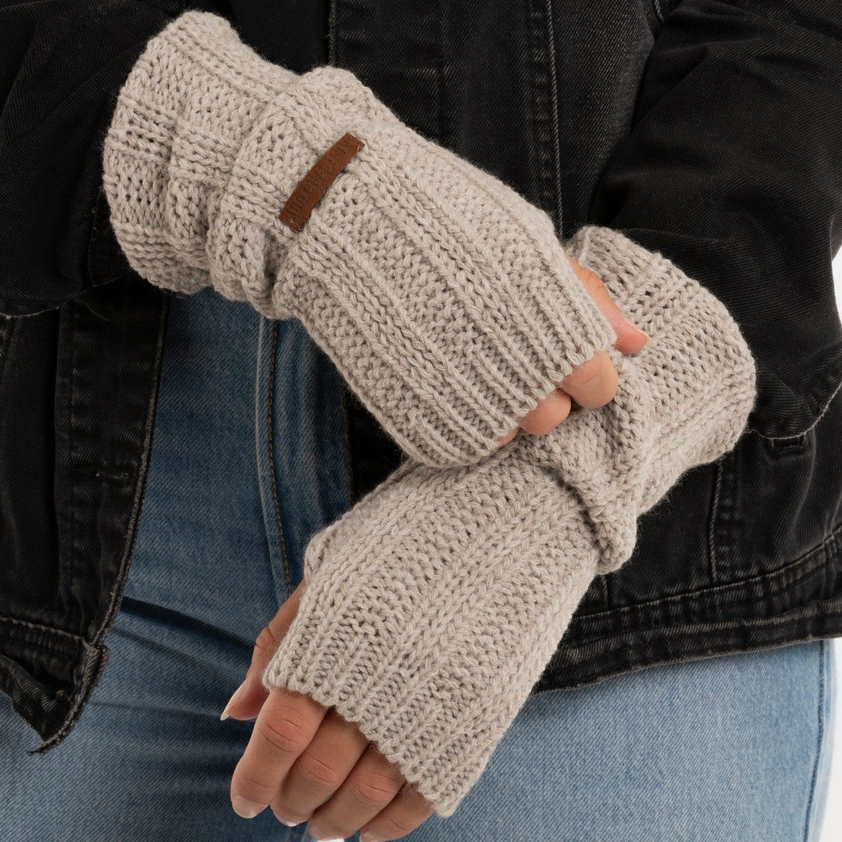 Knit Factory Armstulpen Nica Armstulpen Iced günstig online kaufen