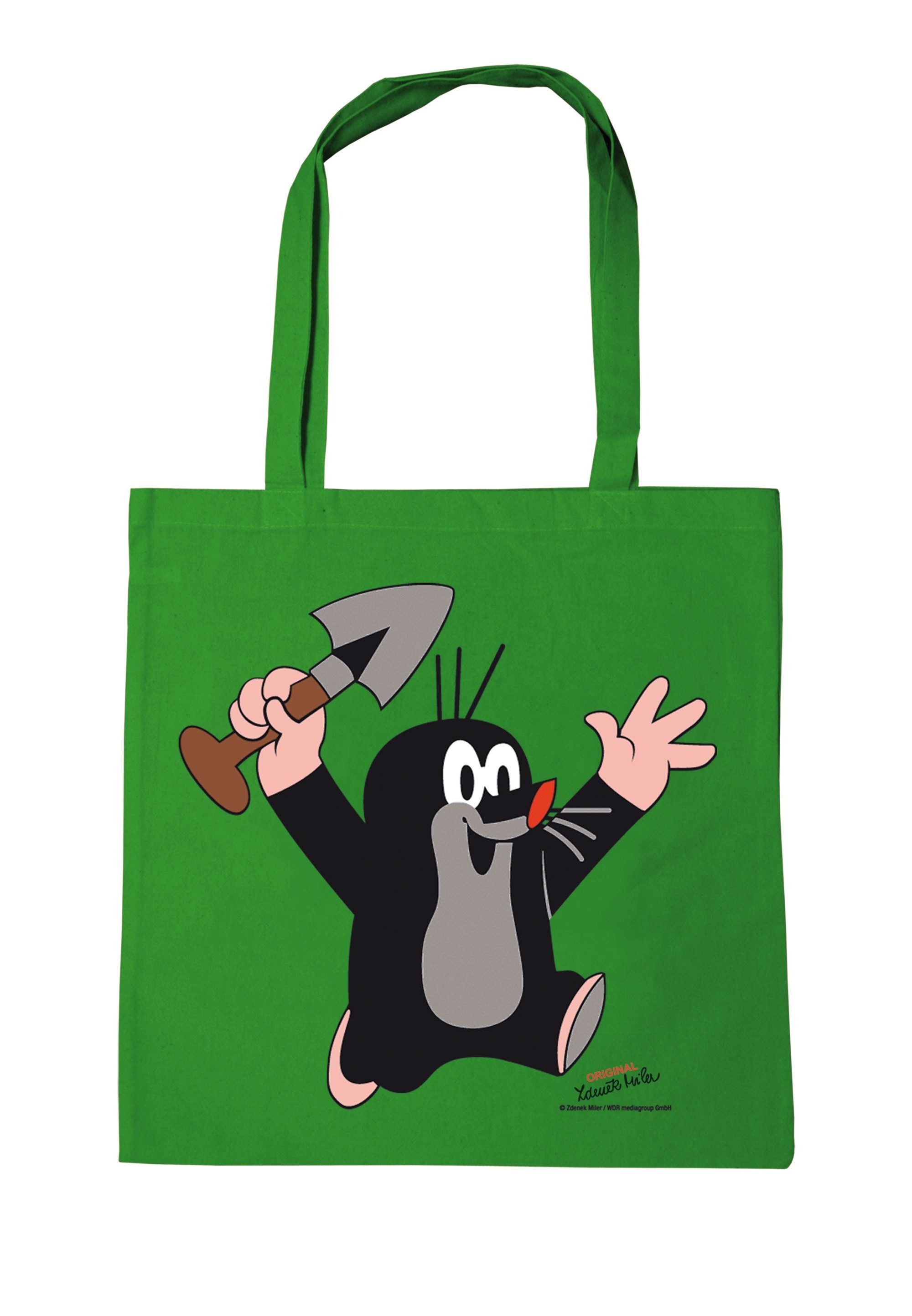 LOGOSHIRT Henkeltasche Baumwolltasche Der kleine Maulwurf, günstig online kaufen