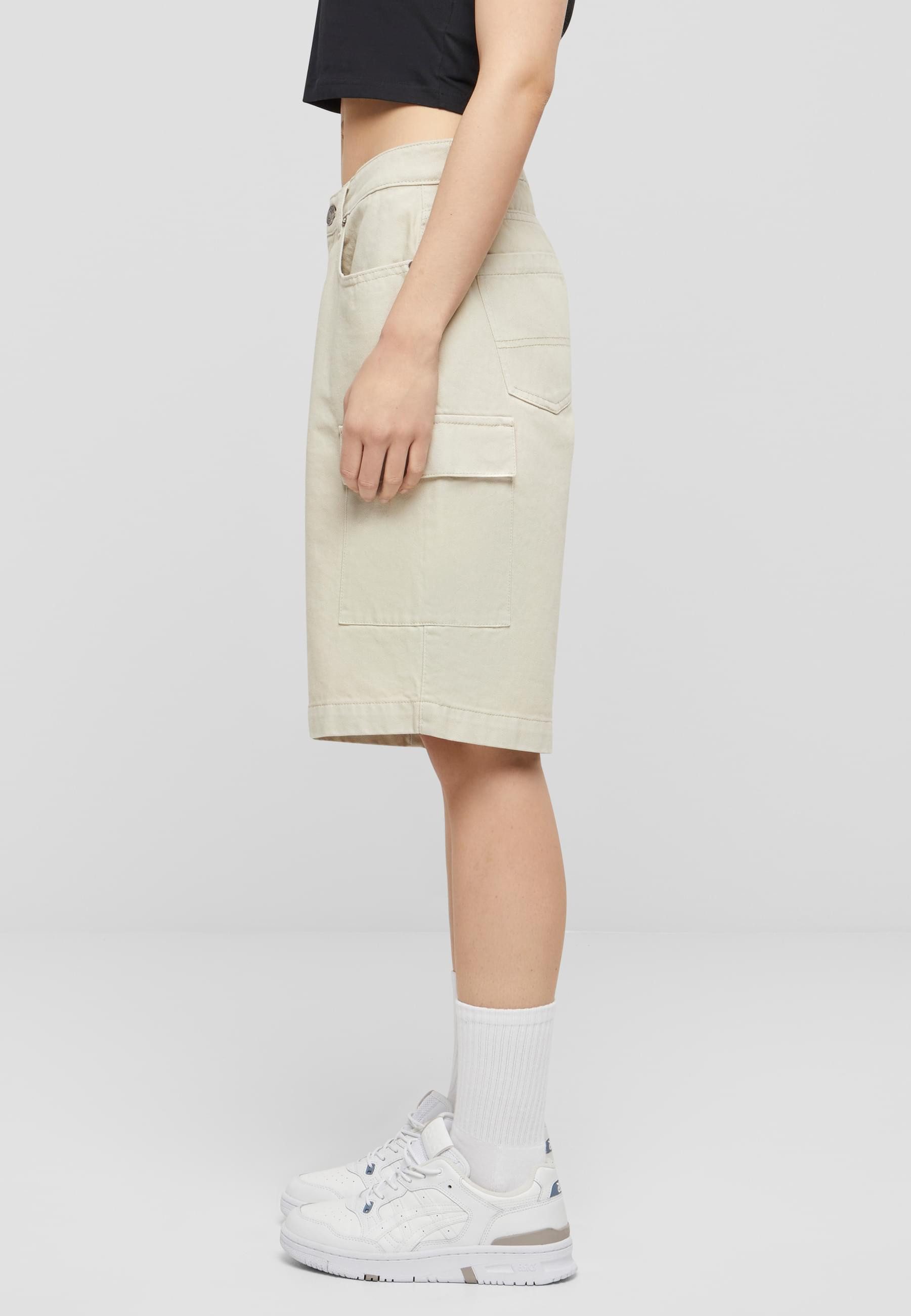 URBAN CLASSICS Cargoshorts Urban Classics Ladies Cotton Cargo Bermuda (1-tl günstig online kaufen