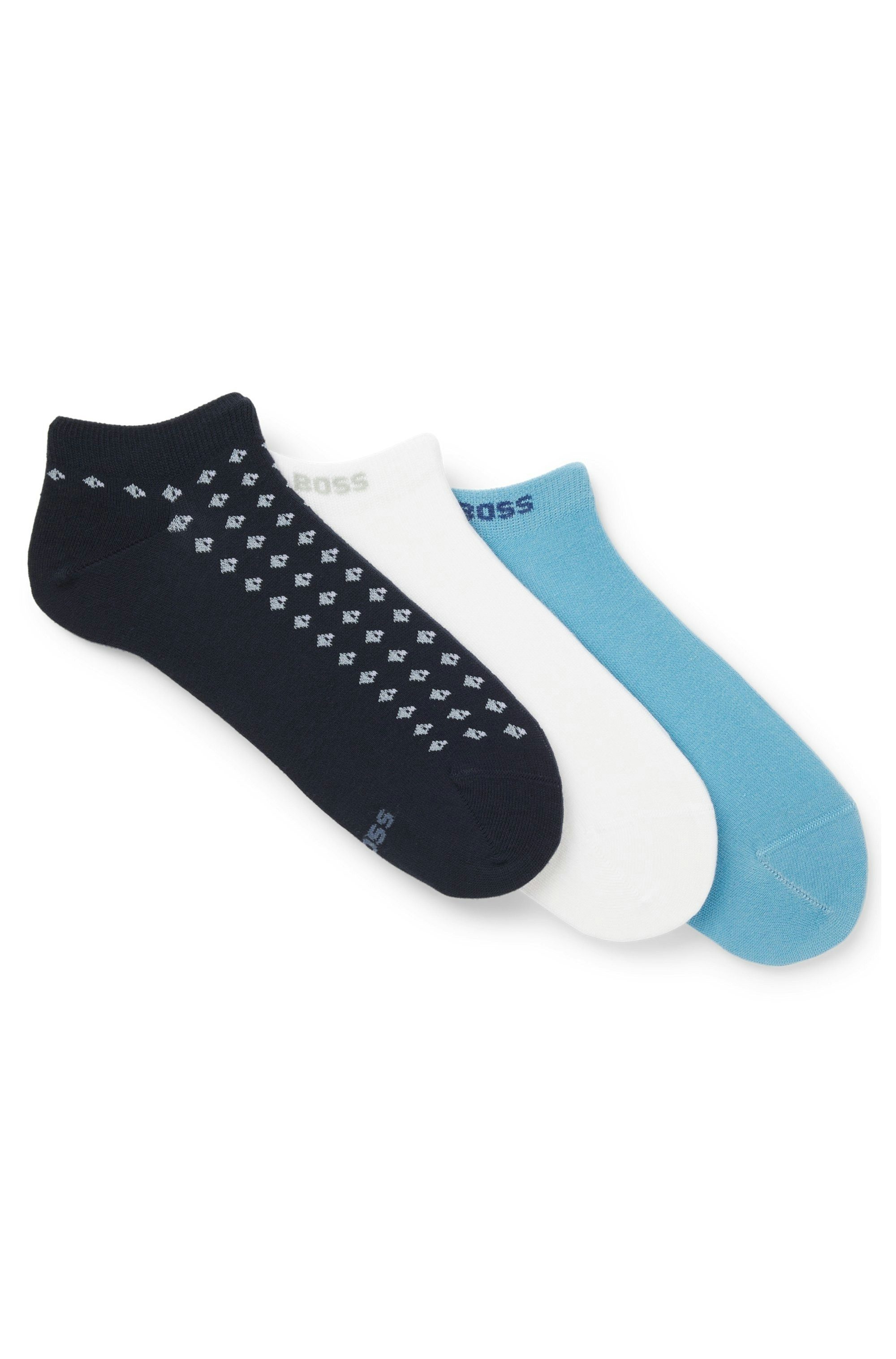 BOSS Sneakersocken 3P AS Minipattern CC (3-Paar)