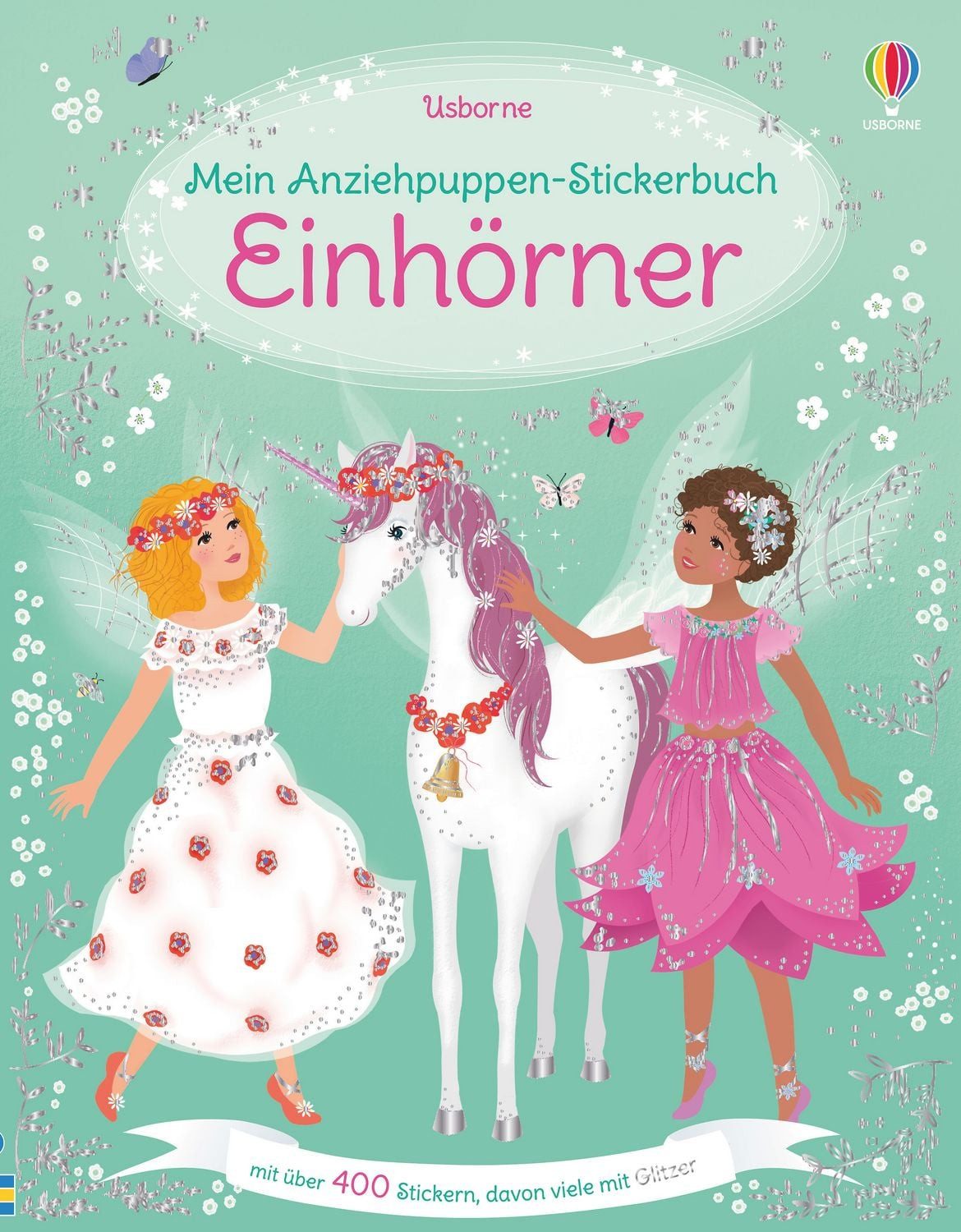 Mein Anziehpuppen-Stickerbuch: Einhörner / Fiona Watt