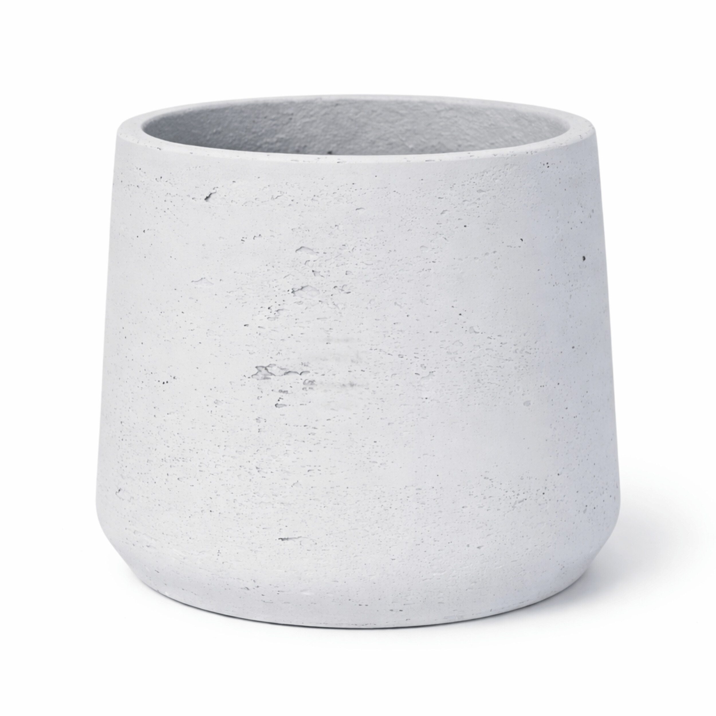 finestgreen Pflanzkübel Patt, Fiberclay Pflanzkübel in Beton-Optik für Innen & Außen