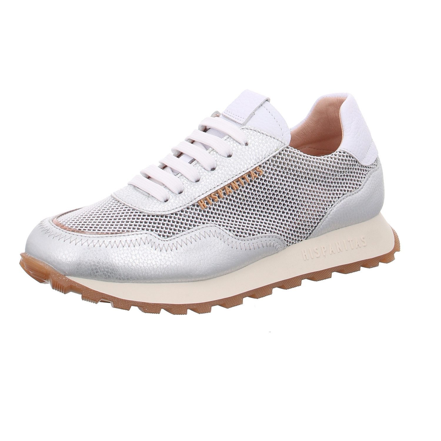 Sneaker Loira Weiß Silber Sneaker
