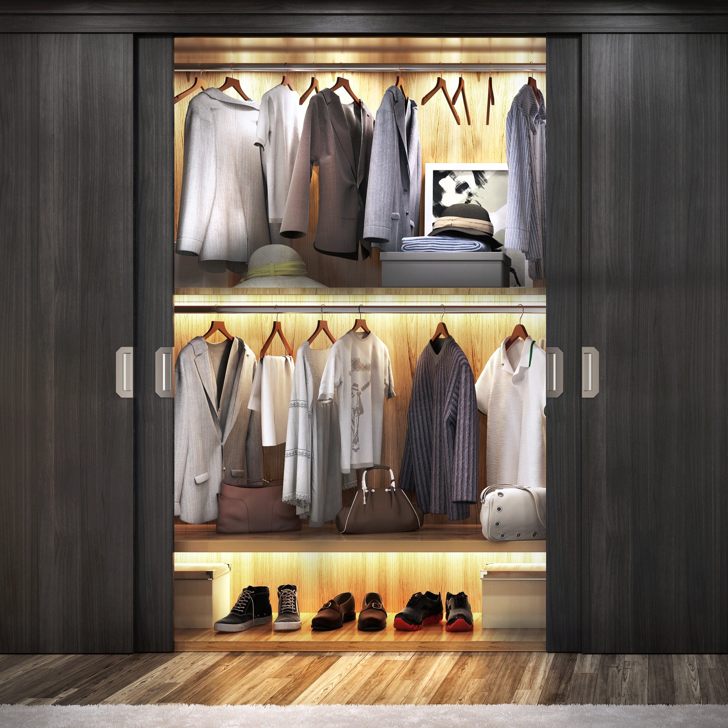 ANSMANN AG LED Dekolicht LED-Band mit Bewegungssensor, Tag- und Nachtsensor, selbstklebend