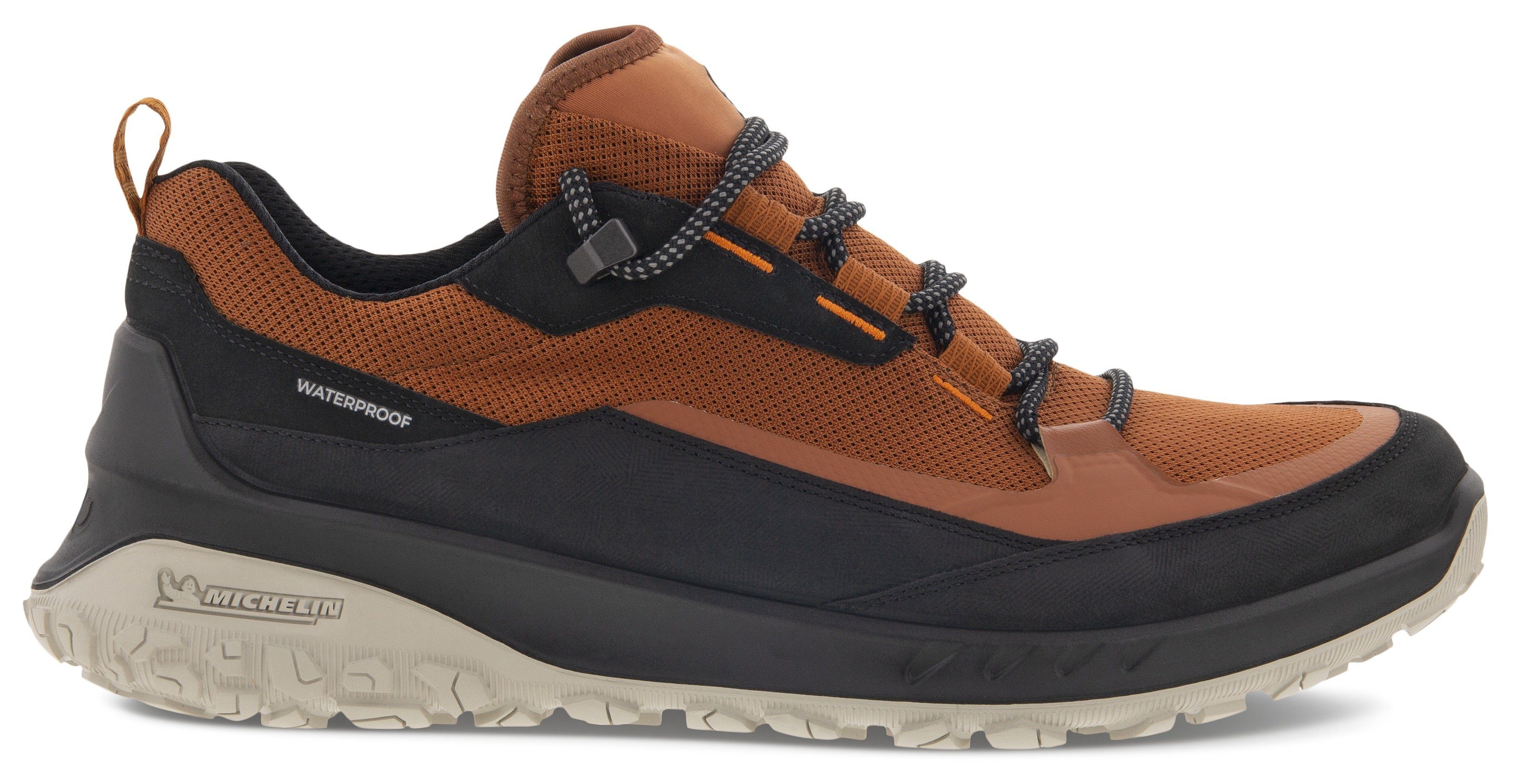 Ecco ULT-TRN M Sneaker sportive Laufsohle mit cognac-schwarz Michelin-Technologie