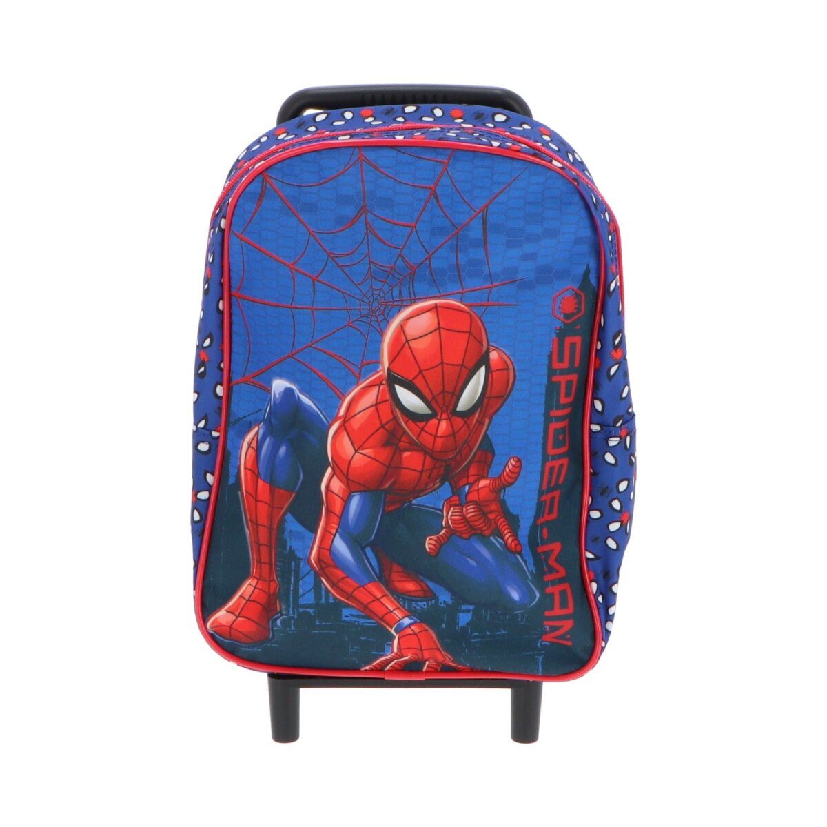 Spiderman Kinderrucksack Spiderman Trolley Rucksack Kinder – Marvel Schulrucksack (1-tlg)