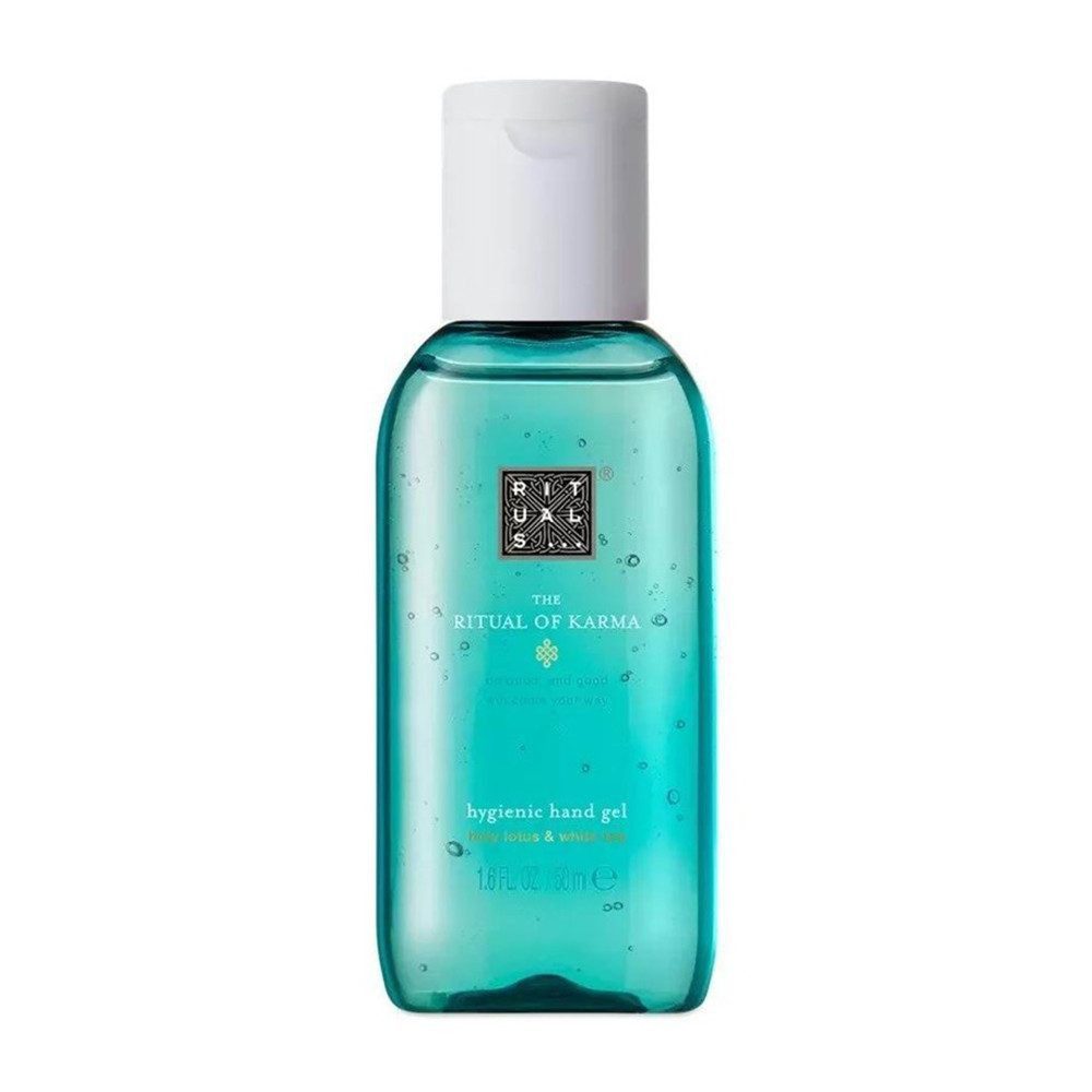 Rituals Handgel Karma Hygienic Hand Gel, Desinfektionsgel Lotus Flower + White Tea, 50-tlg.
