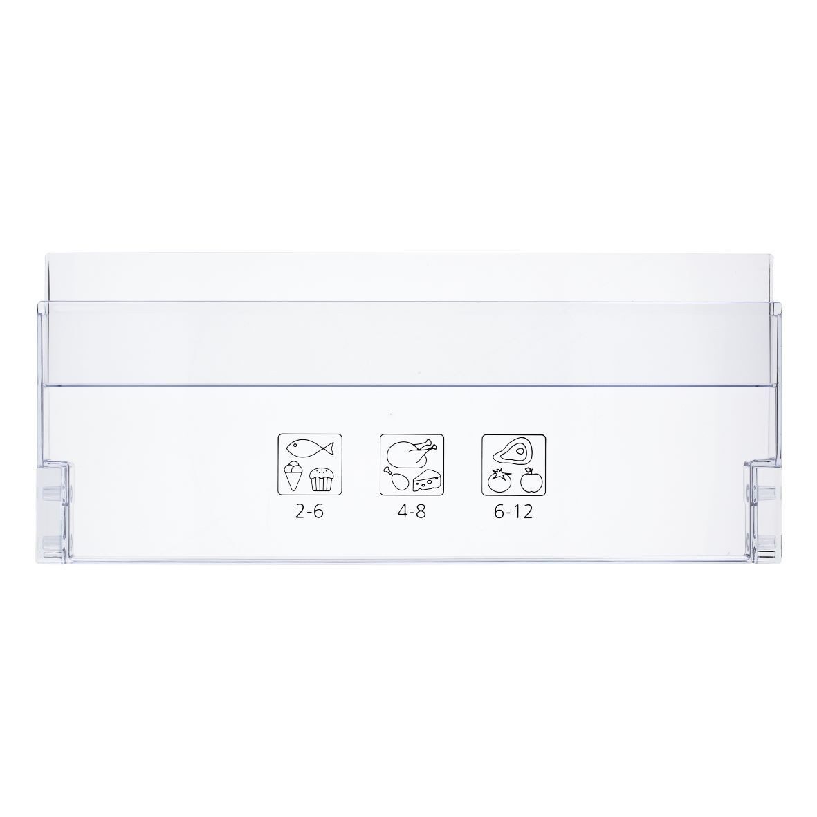 easyPART Montagezubehör Kühlschrank wie Beko 5906370600 Gefrierfachklappe unten beko