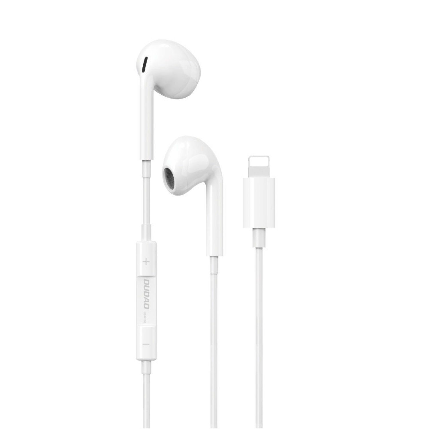 Dudao X14PROL-W1 In-Ear-Kopfhörer mit iPhone Anschluss weiß In-Ear-Kopfhörer