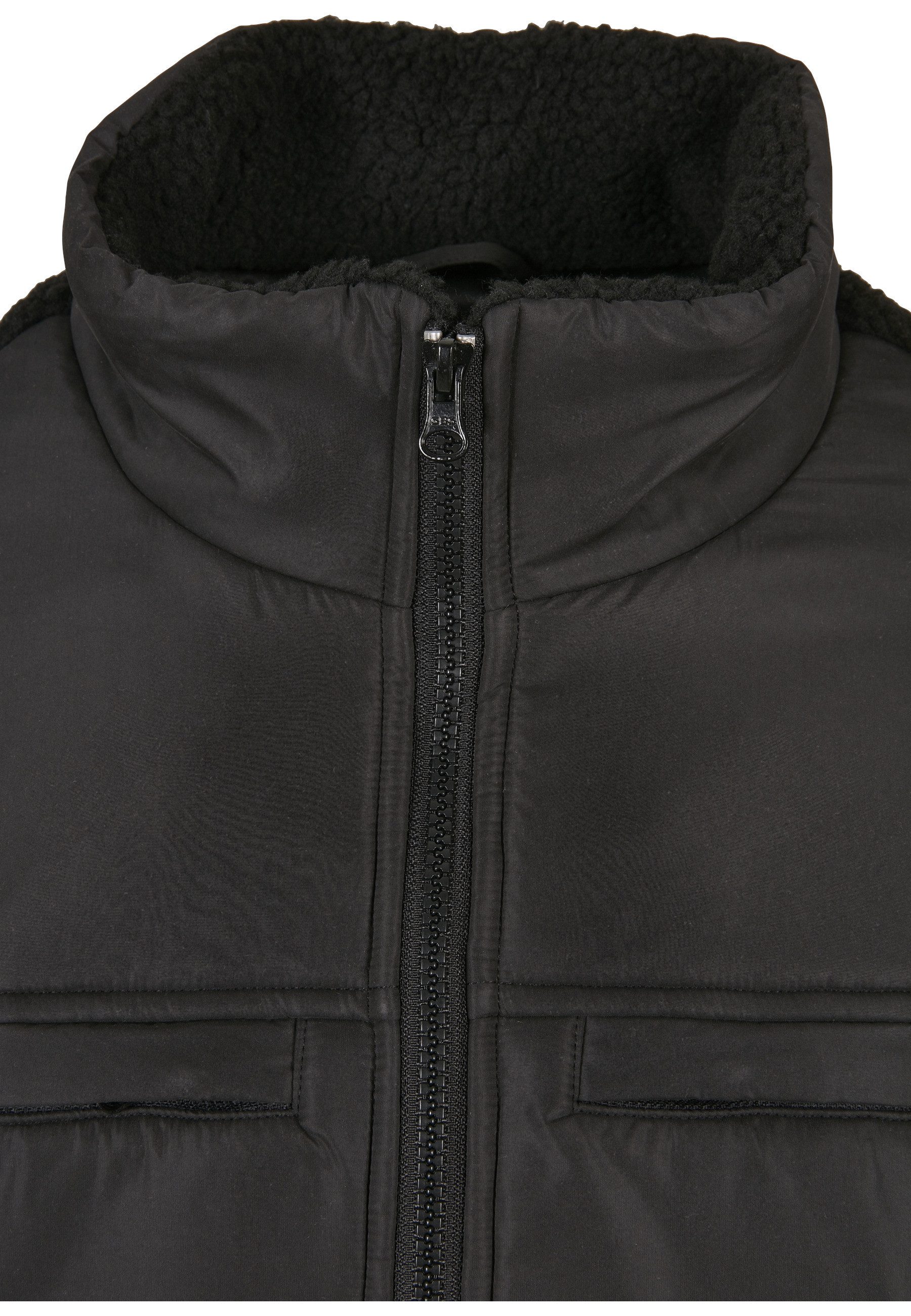 URBAN CLASSICS Winterjacke Urban Classics Herren Patched Sherpa Jacket (1-St)