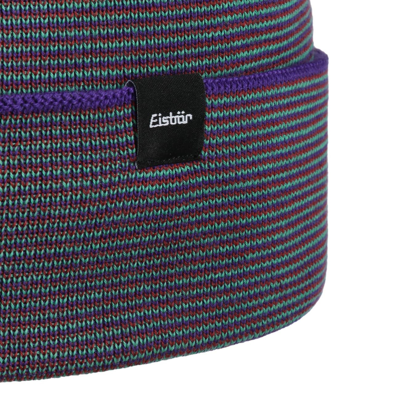 Eisbär Beanie (1-St) Strickmütze mit Umschlag, Made in the EU