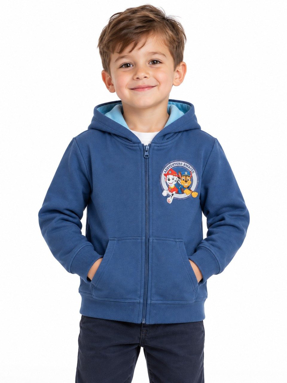 PAW PATROL Kapuzensweatshirt Paw Patrol Kapuzenjacke Jungen Sweatshirt Pullover Pulli
