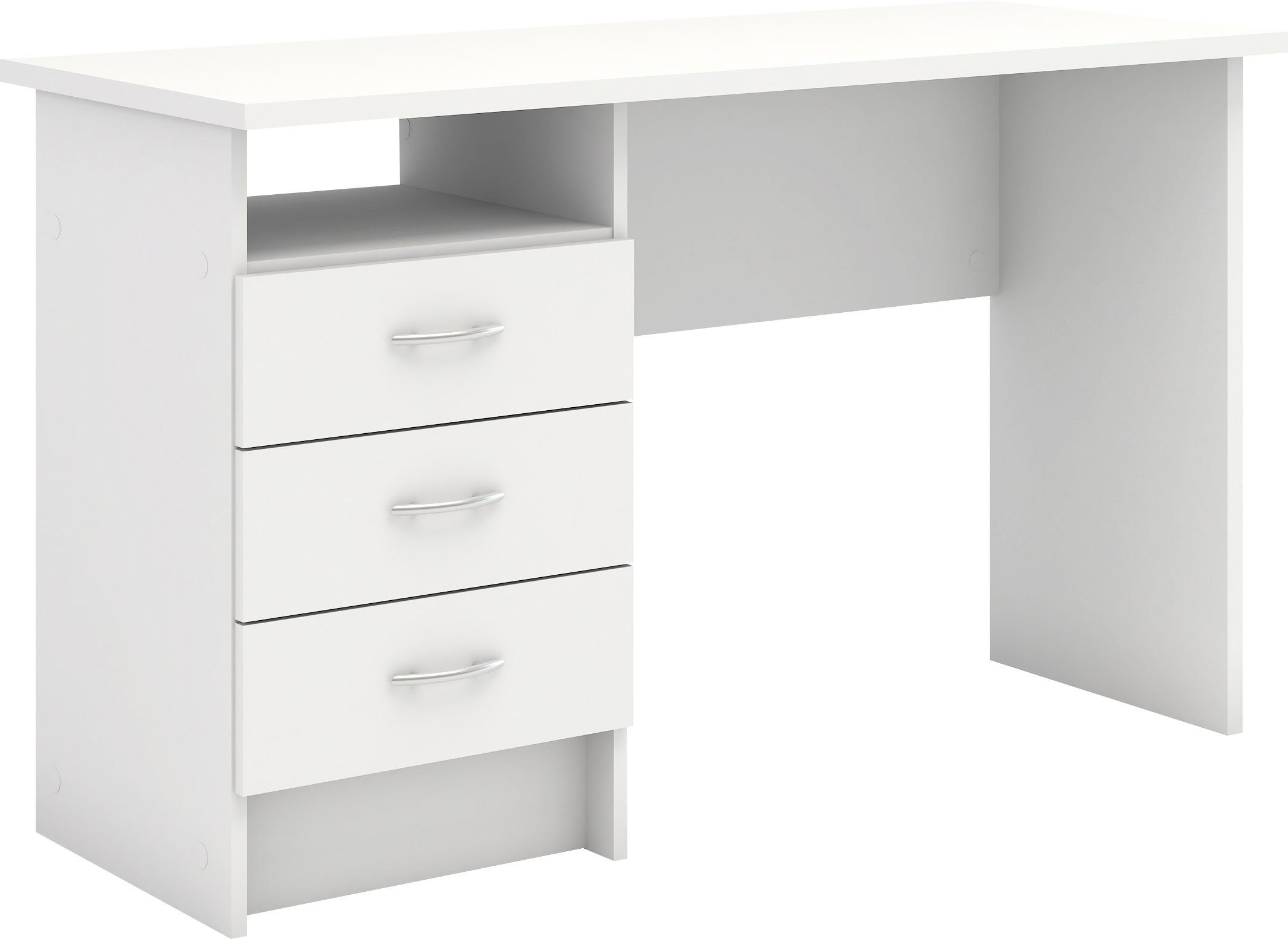 Home affaire Schreibtisch Plus, mit vielen Stauraummöglichkeiten, zeitloses  Design, Made in Denmark