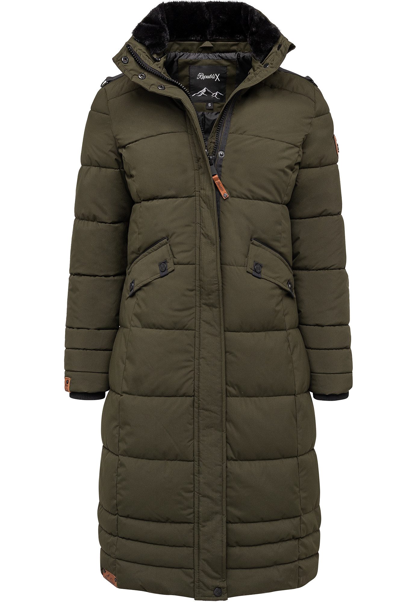 REPUBLIX Winterjacke ELIANNA Damen Gefütterte Dicke Winter Jacke Mantel Par günstig online kaufen