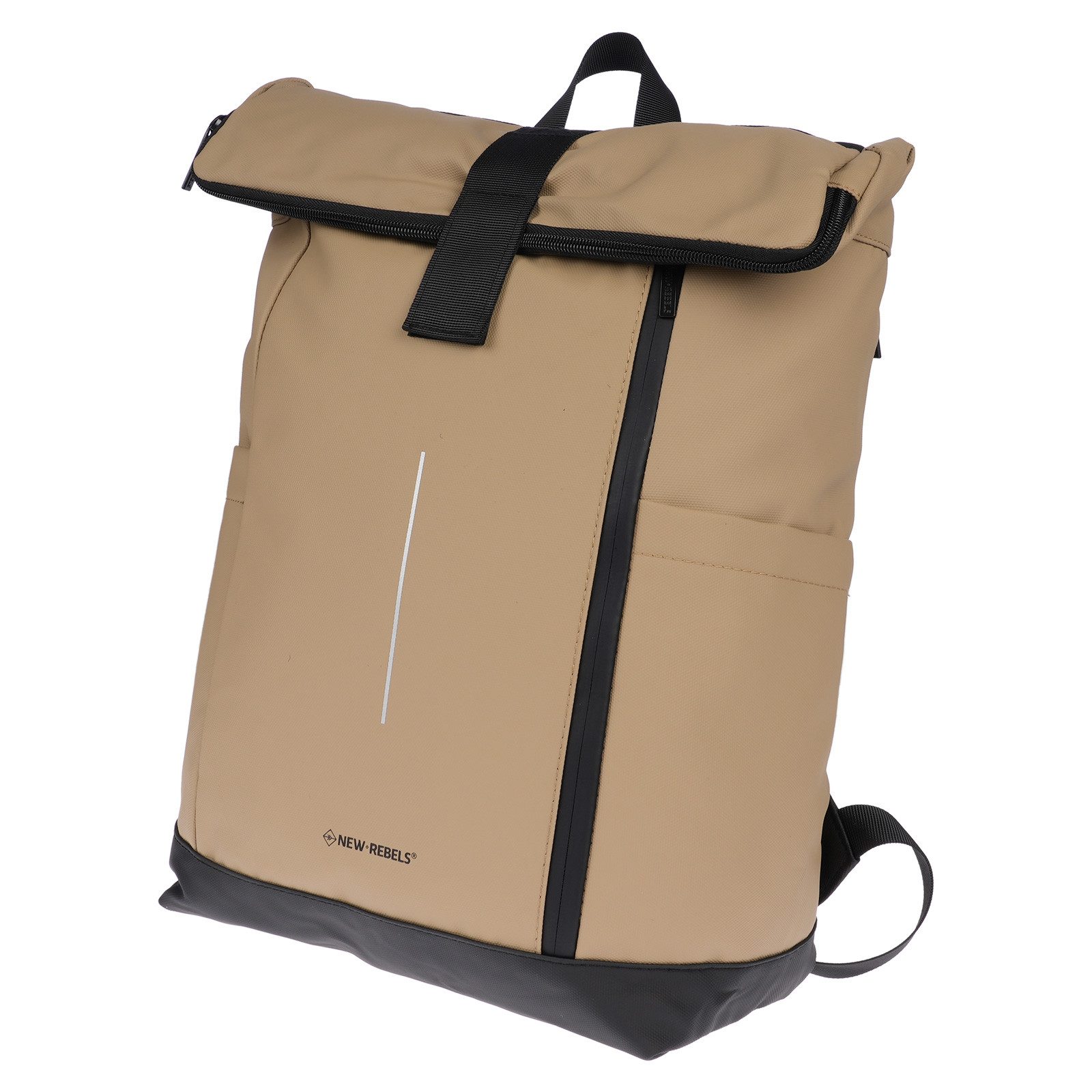 Christian Wippermann Cityrucksack Großer Roll up Rucksack Plane Fahrradruck günstig online kaufen