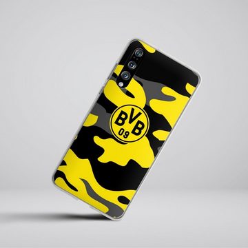 DeinDesign Handyhülle BVB Borussia Dortmund Fanartikel BVB Camo, Huawei P20 Pro Silikon Hülle Bumper Case Handy Schutzhülle