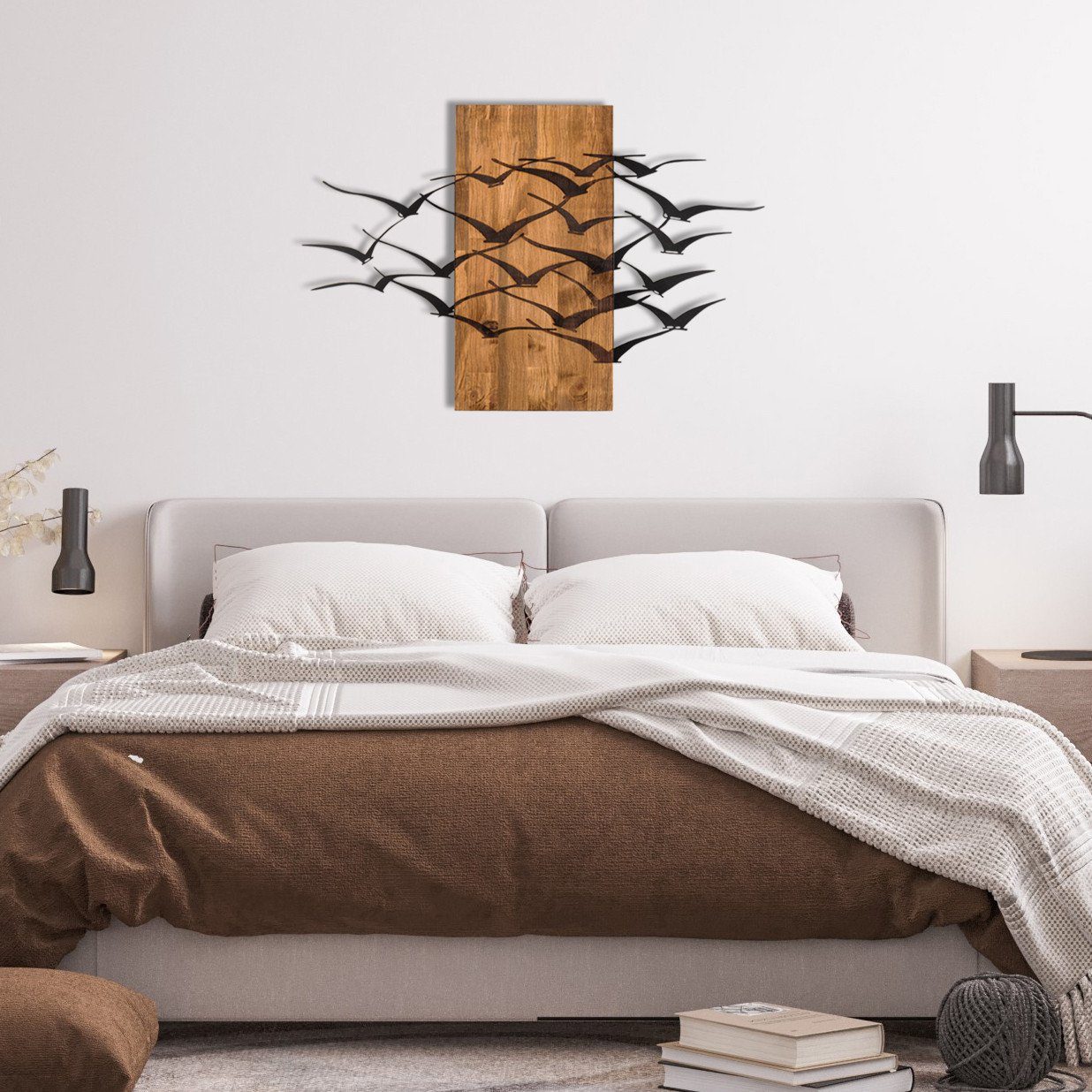Wallity Wanddekoobjekt 100% METAL (Thickness: 1,2 mm), 86 x 58 cm Z1799 günstig online kaufen