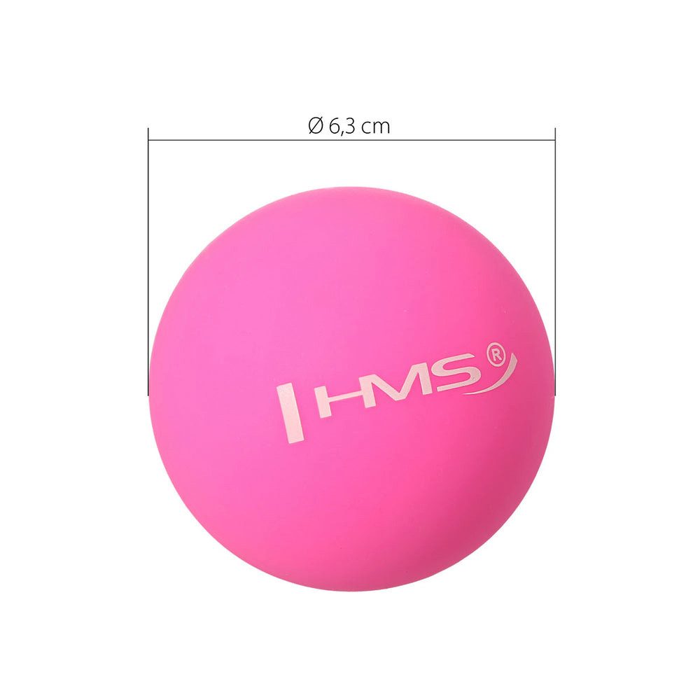 HMS Massageball Massagegerät Selbstmassage, Spar-Set, ohne Wegrutschen, Sicherer Halt ohne Wegrutschen für kontrollierte und effektive Massage