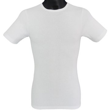 HERMKO Unterziehshirt 3840 2er Pack Herren kurzarm Shirt 100% Bio-Baumwolle, Unterhemd