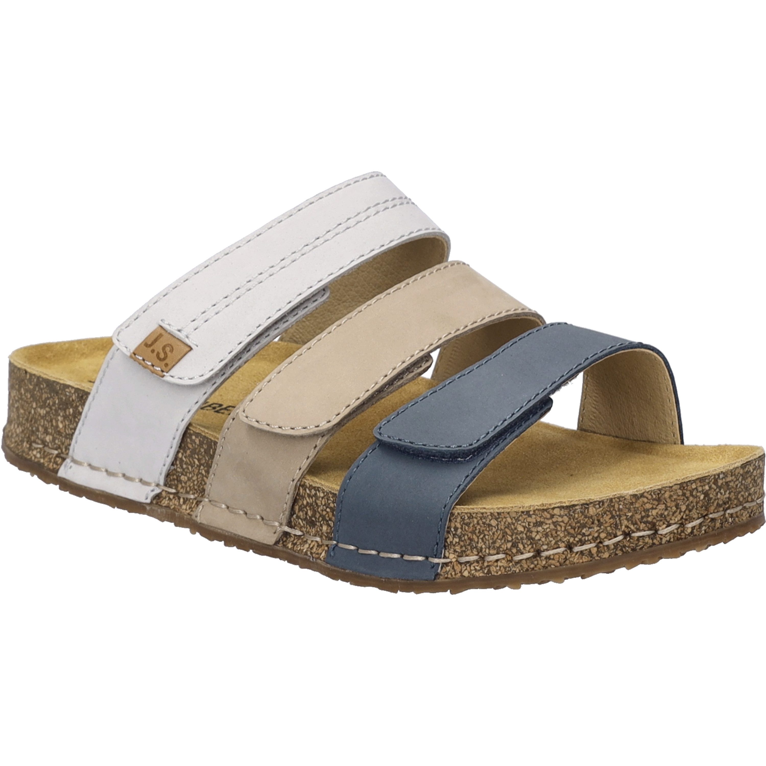 Hannah 03, blau Sandale