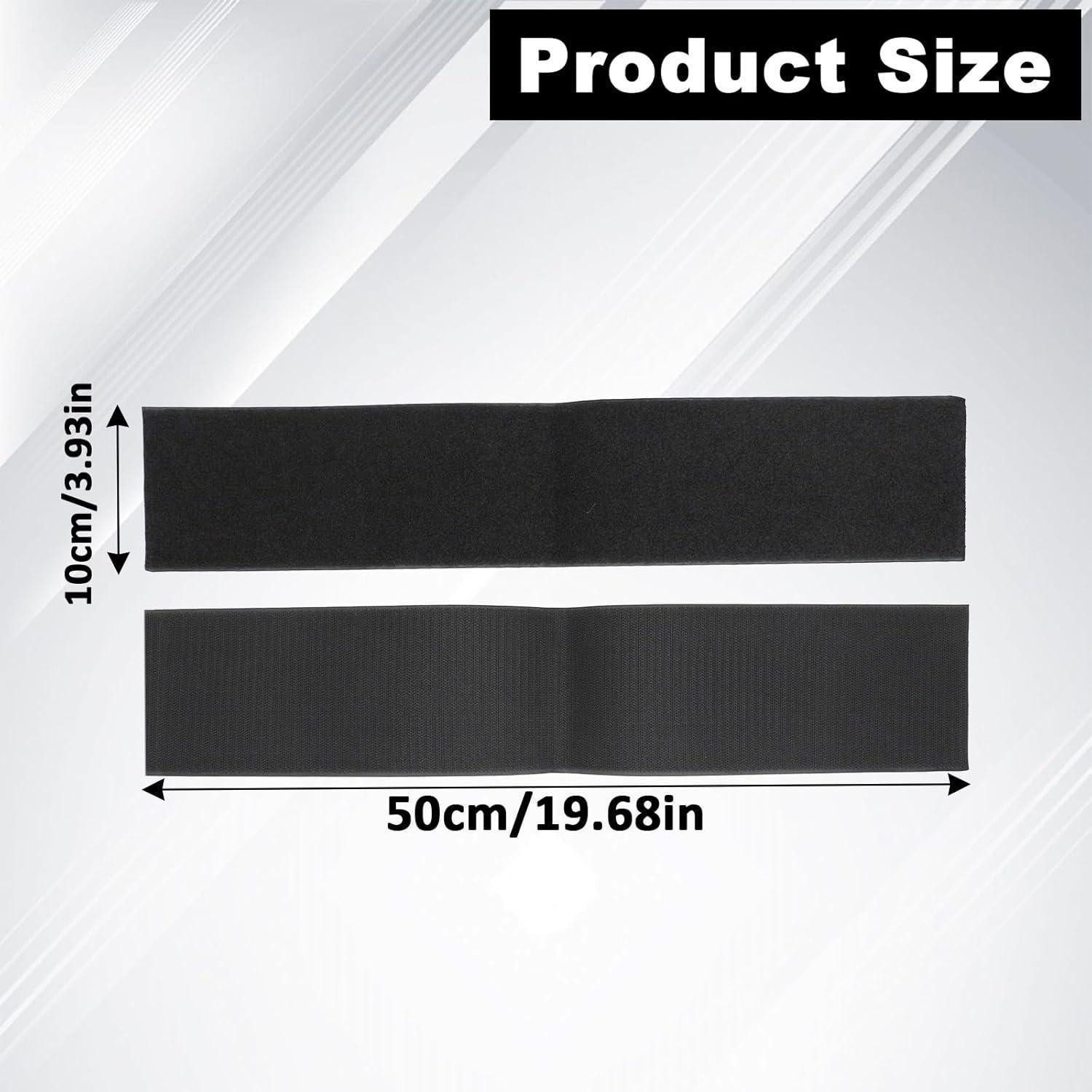 LuxusKollektion Kennzeichenhalter Kennzeichenhalter Klett selbstklebend extra stark für Pkw